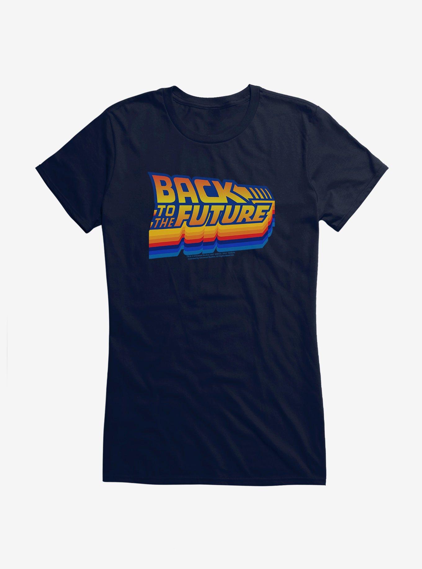 Back To The Future Logo Girls T-Shirt