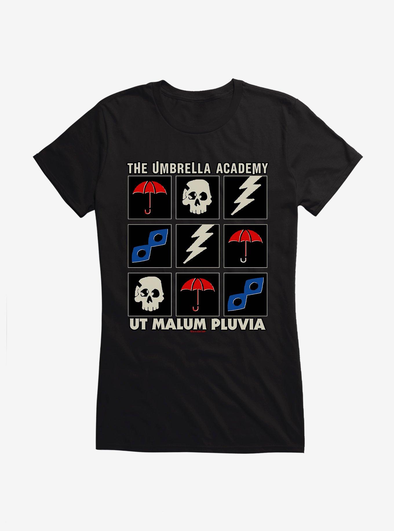 The Umbrella Academy Ut Malum Pluvia Girls T-Shirt, , hi-res