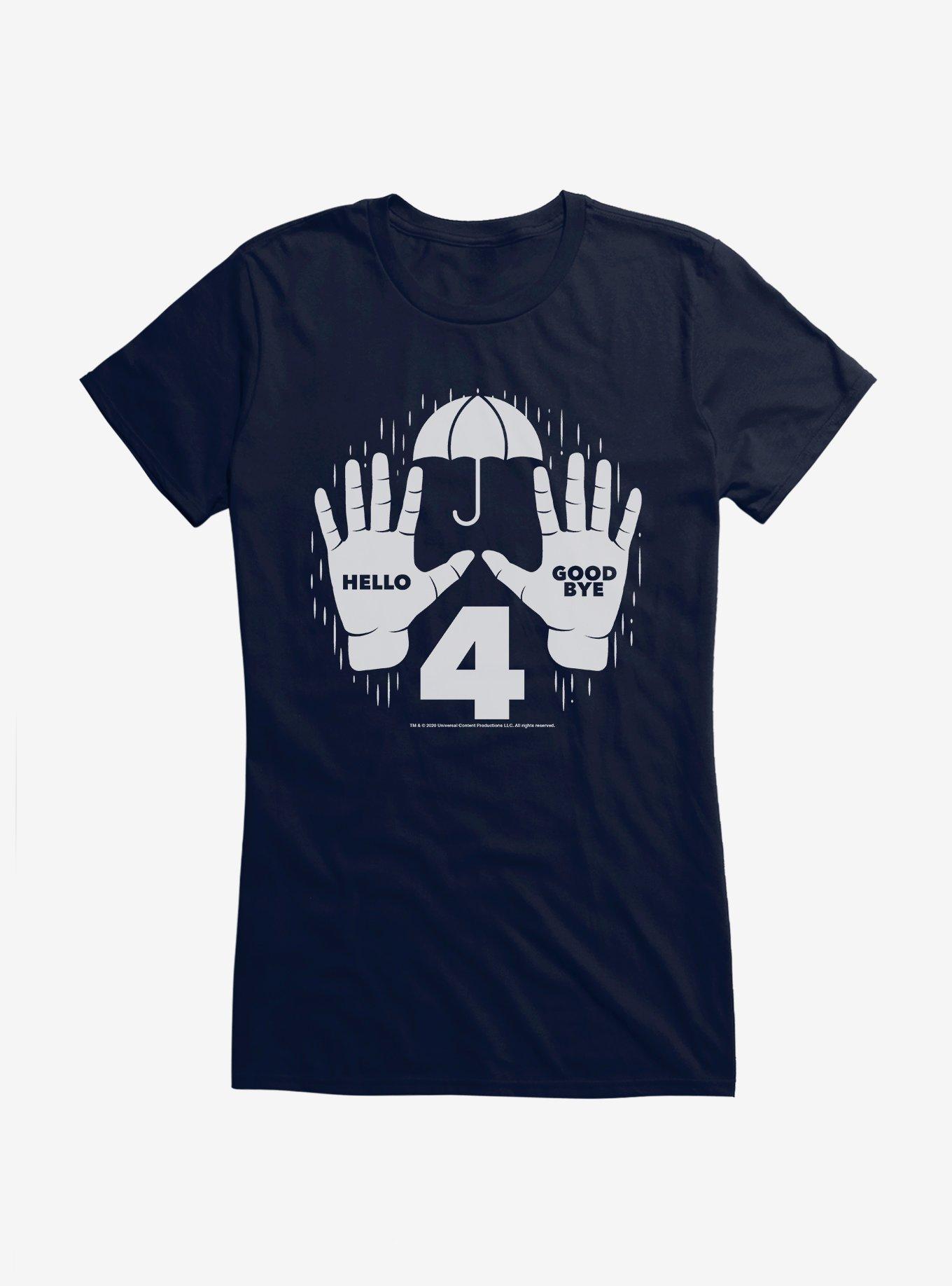 The Umbrella Academy Klaus Hello Good Bye Girls T-Shirt, , hi-res