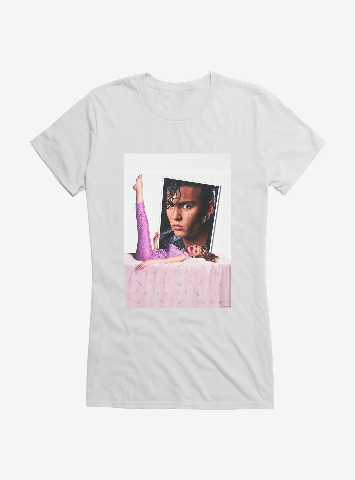 Cry-Baby Wade Poster Girls T-Shirt, WHITE, hi-res