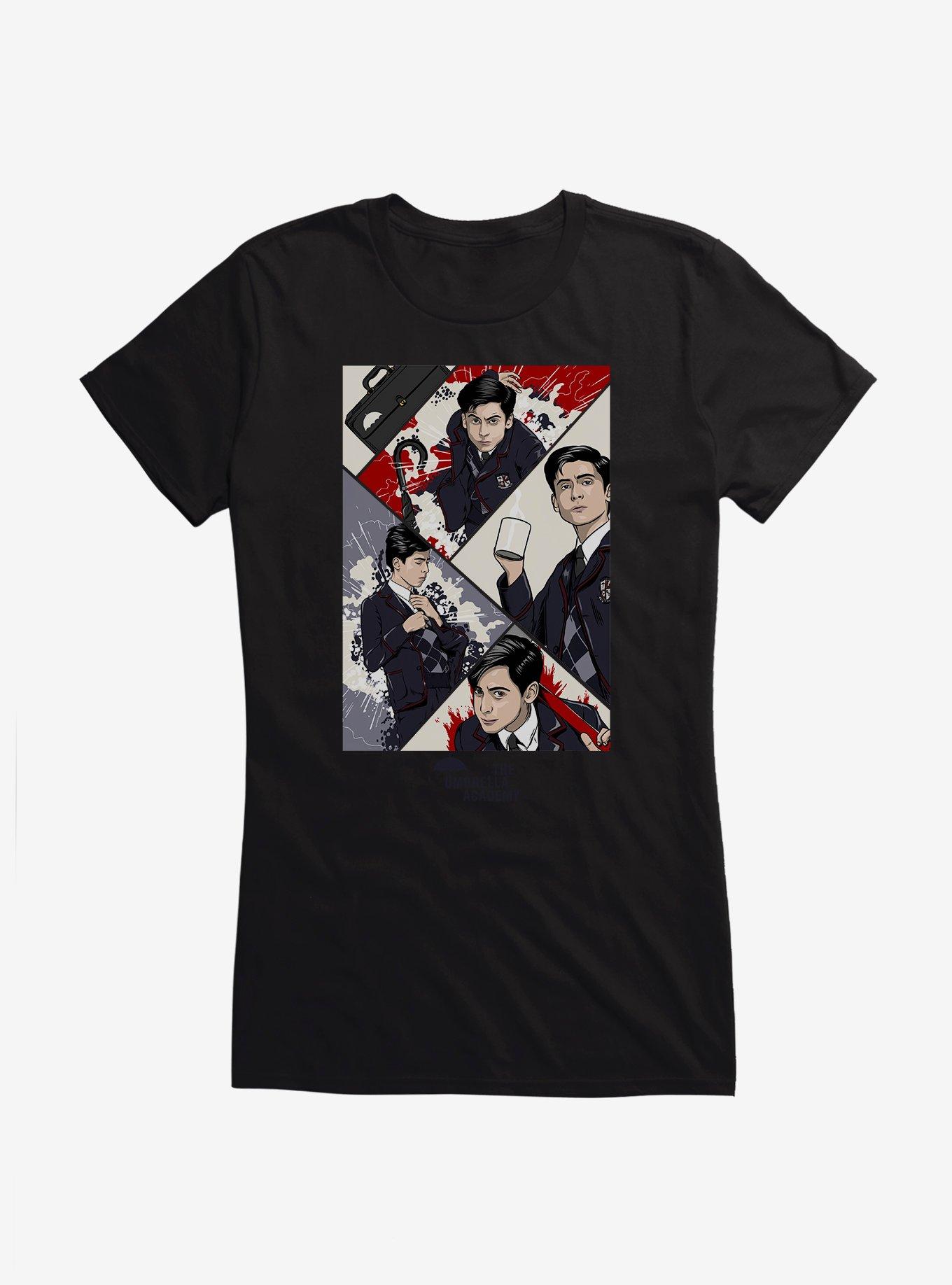 The Umbrella Academy Number Five Panels Girls T-Shirt, , hi-res