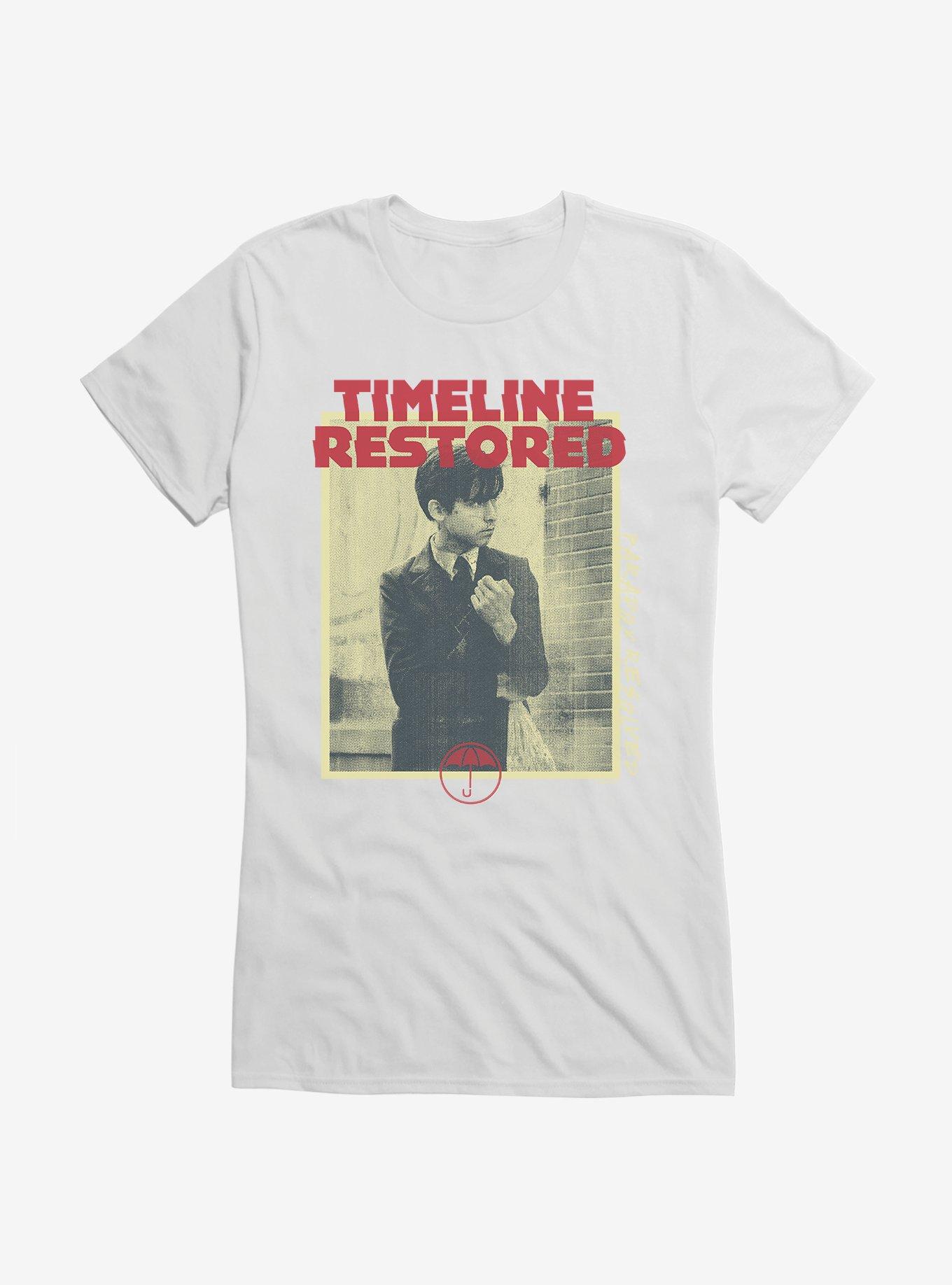 The Umbrella Academy Timeline Restored Girls T-Shirt, , hi-res