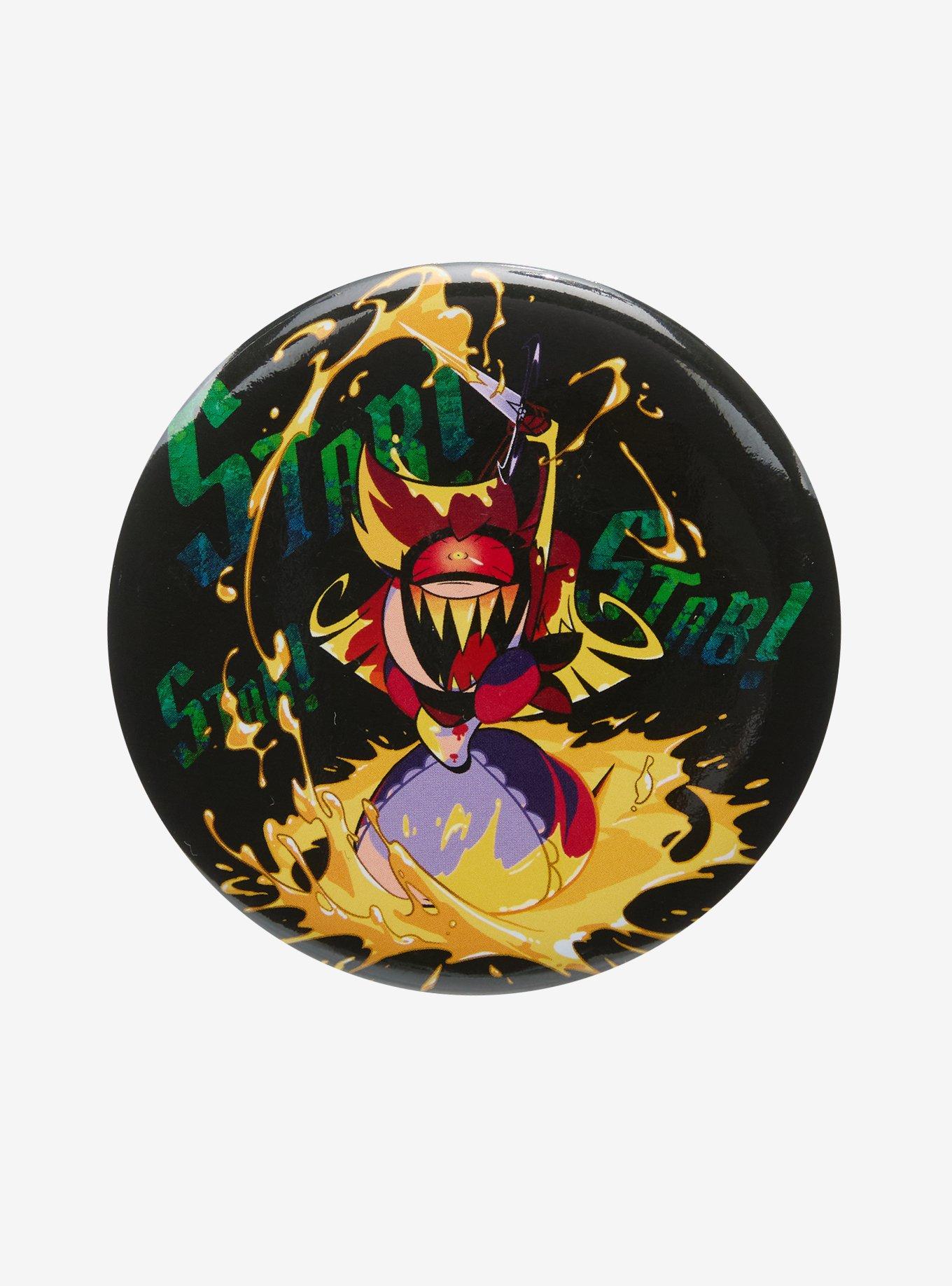 Hazbin Hotel Niffty 3 Inch Button, , hi-res
