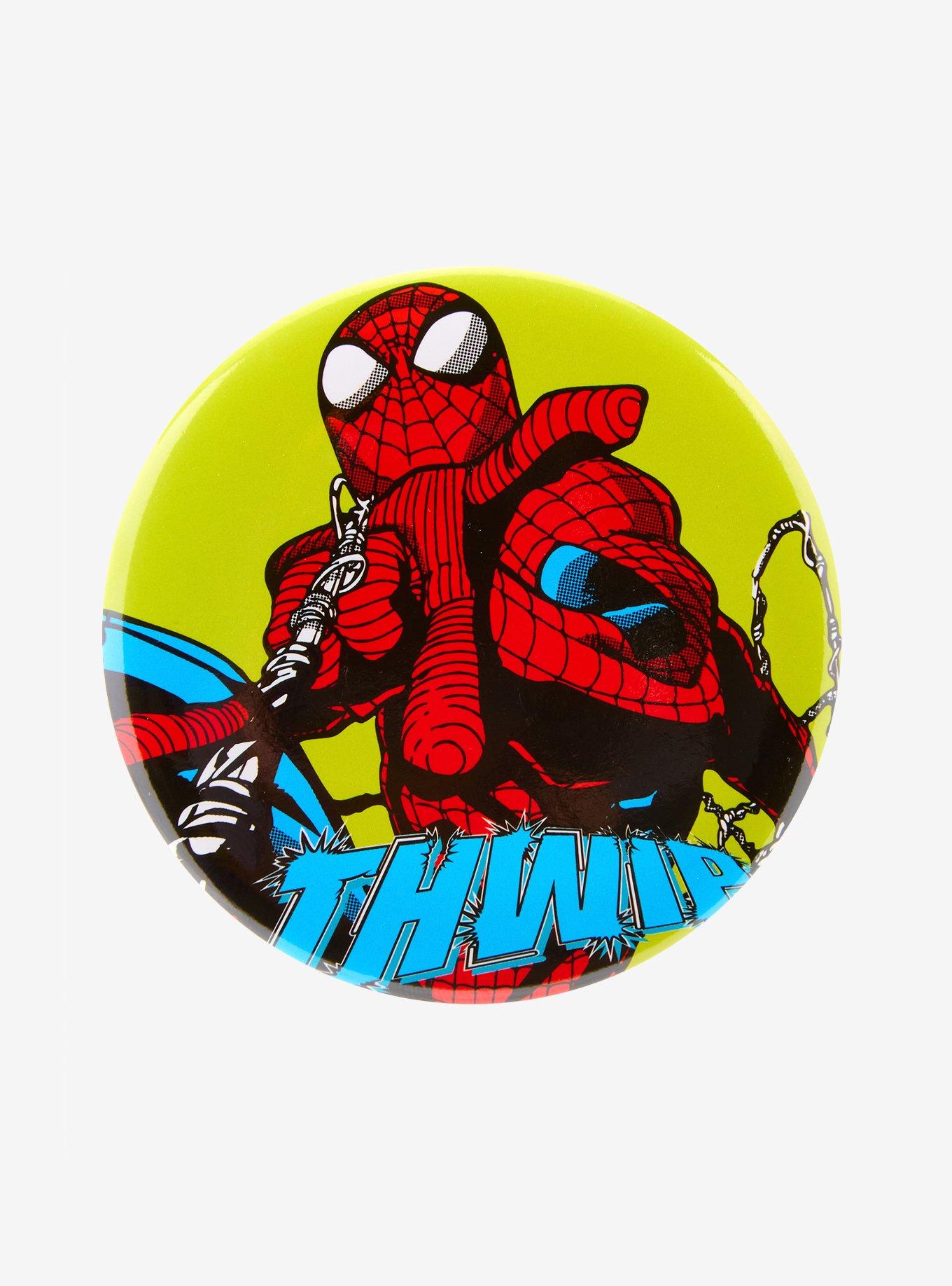 Marvel Spider-Man Thwip 3 Inch Button | Hot Topic