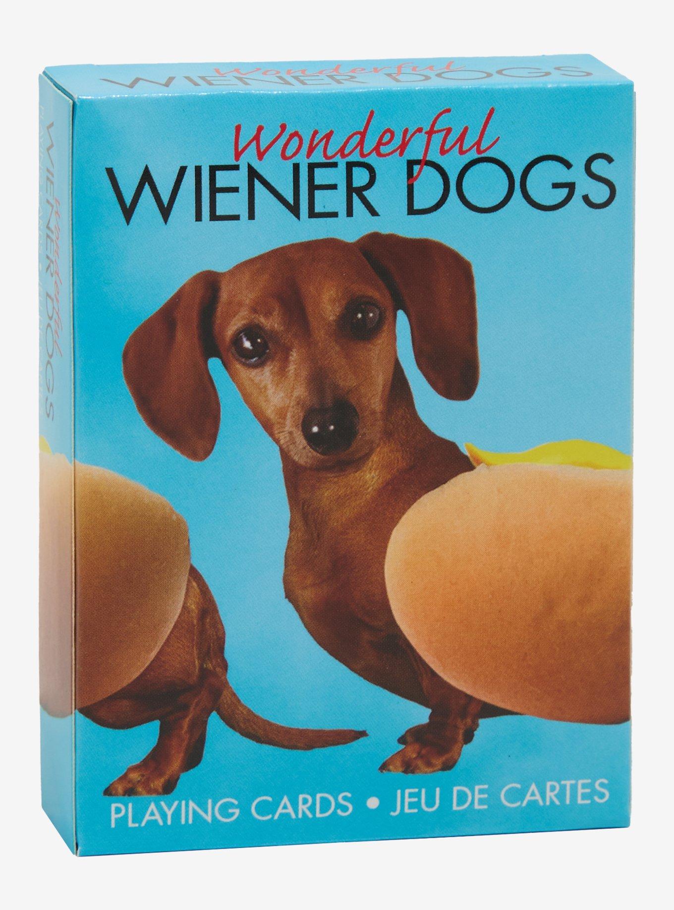 Wonderful Wiener Dogs Playing Cards, , hi-res
