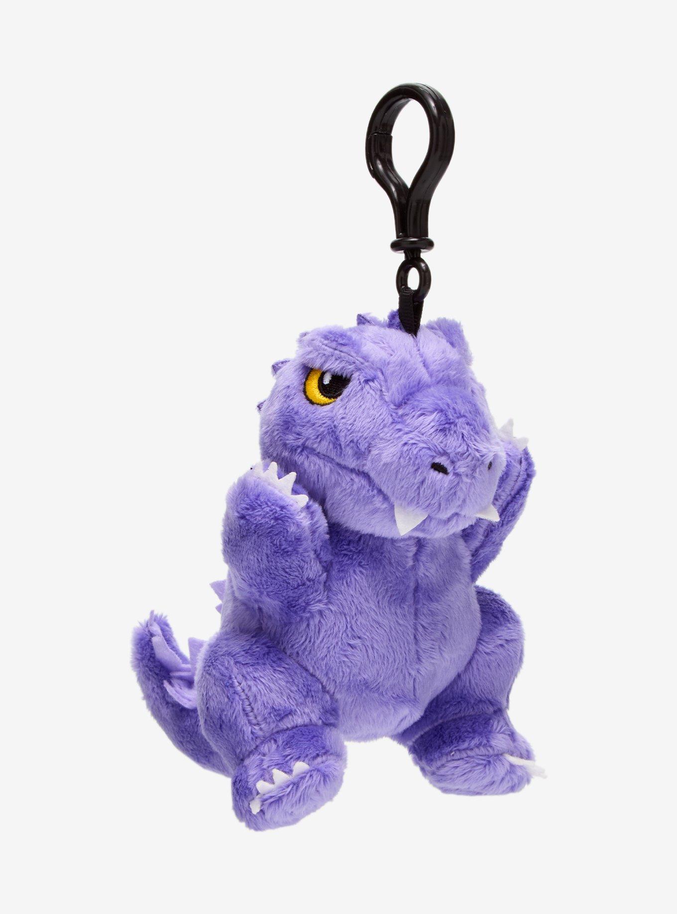 Godzilla Purple Plush Clip, , hi-res