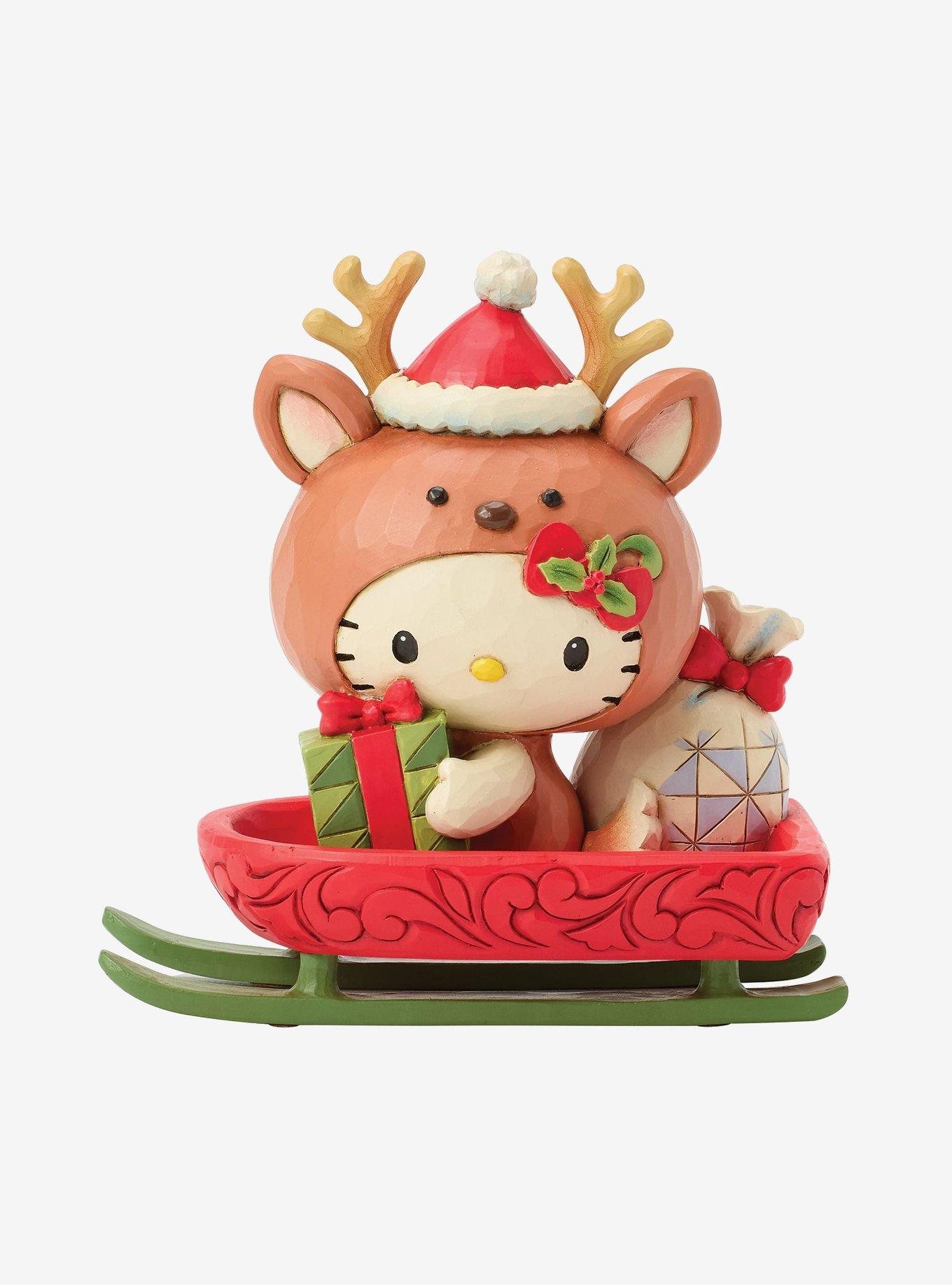 Sanrio Hello Kitty Reindeer Jim Shore Figurine, , hi-res