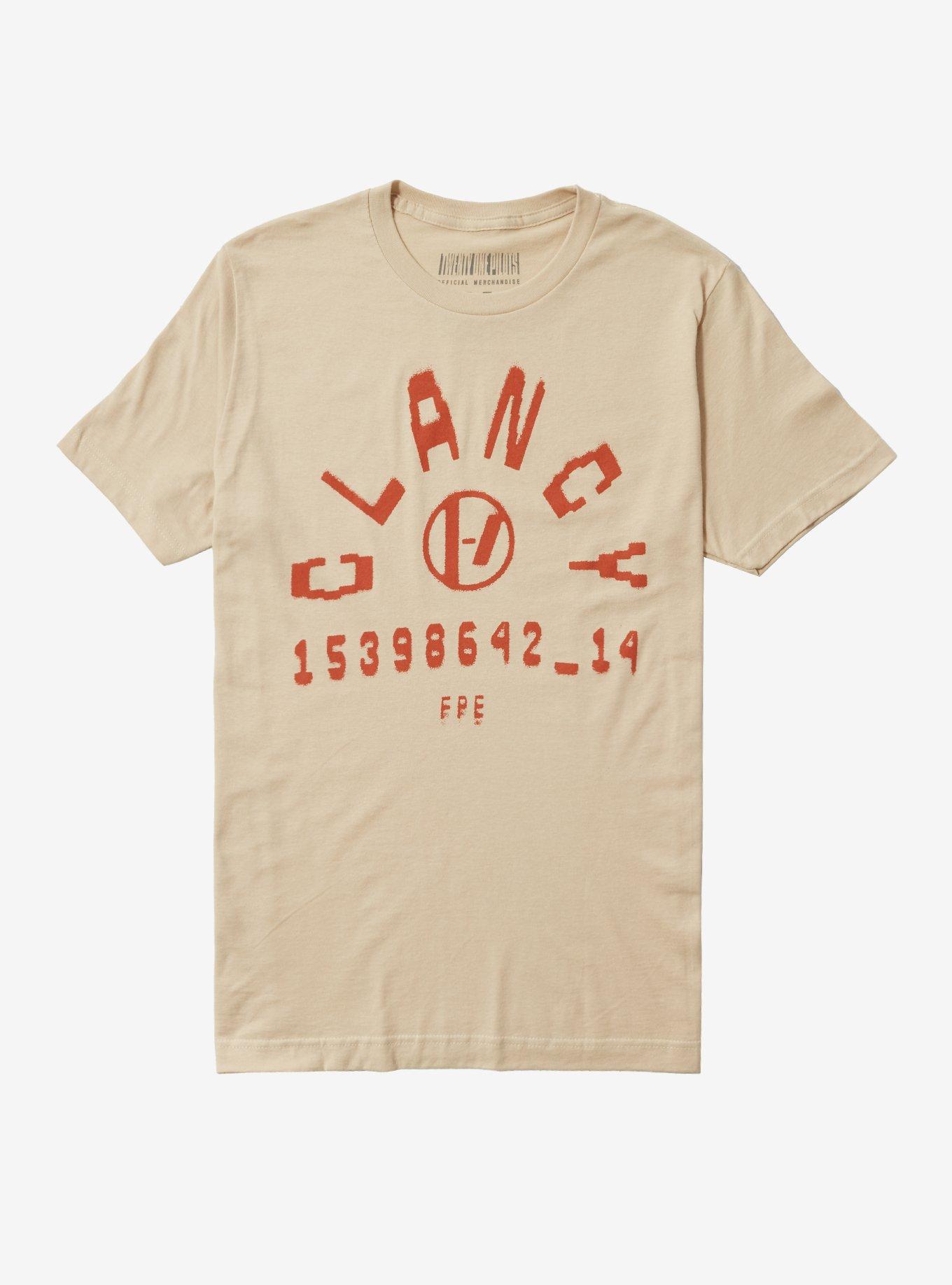Twenty One Pilots Clancy Numbers T-Shirt, , hi-res