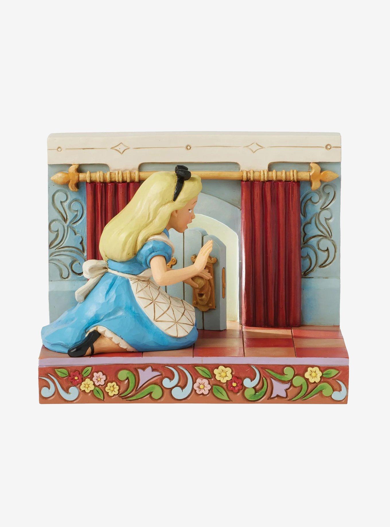 Enesco Disney Alice in Wonderland Disney Traditions Alice in Wonderland Door Light-Up Figure, , hi-res
