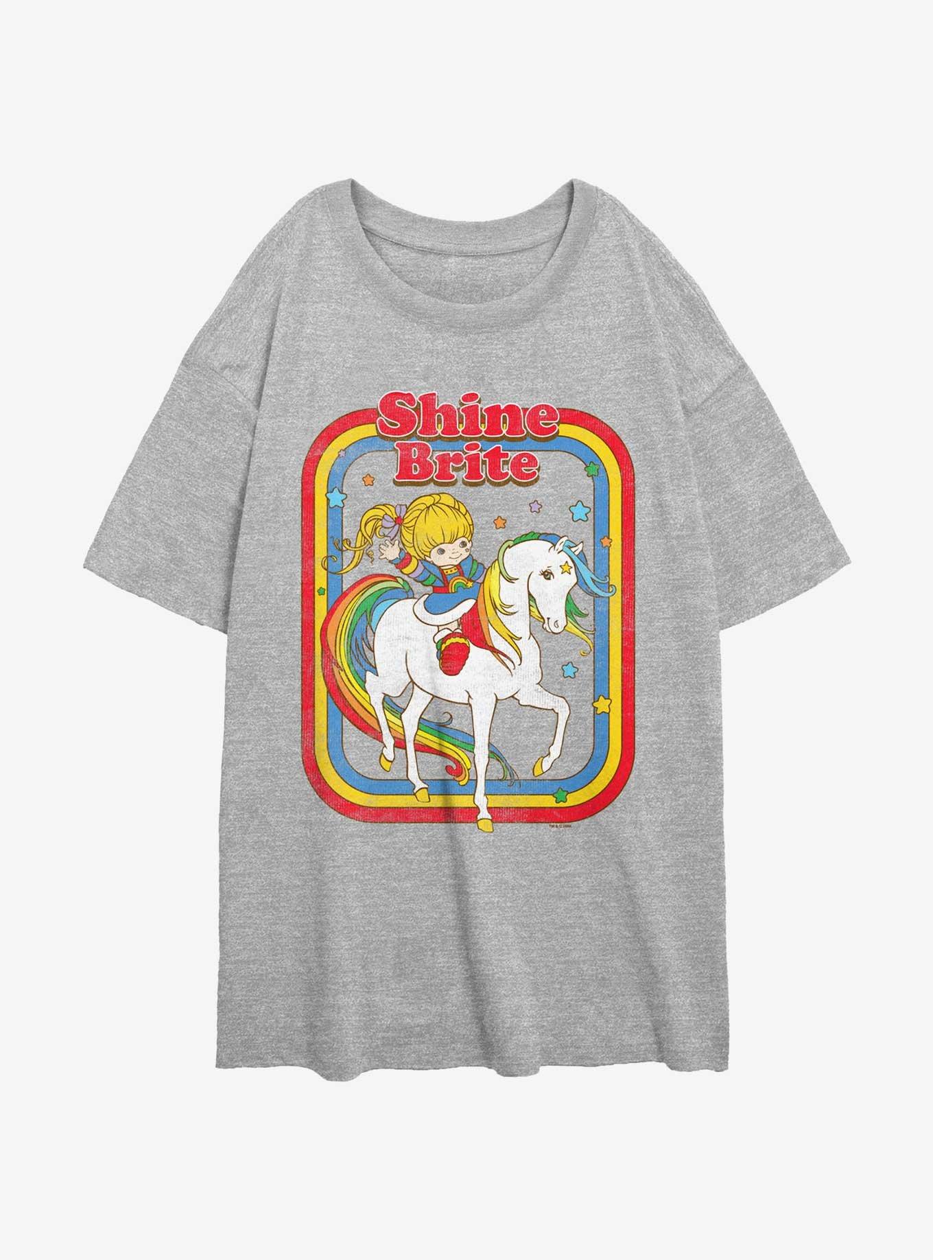 Rainbow Brite Shine Brite Girls Oversized T-Shirt, , hi-res