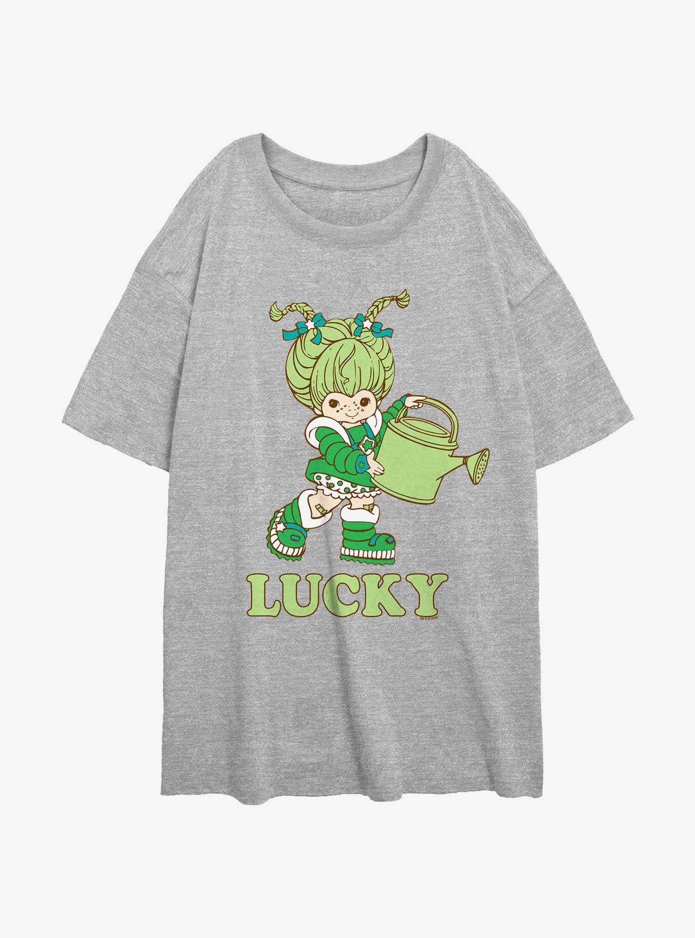 Rainbow Brite Patty O'green Lucky Girls Oversized T-Shirt, ATH HTR, hi-res