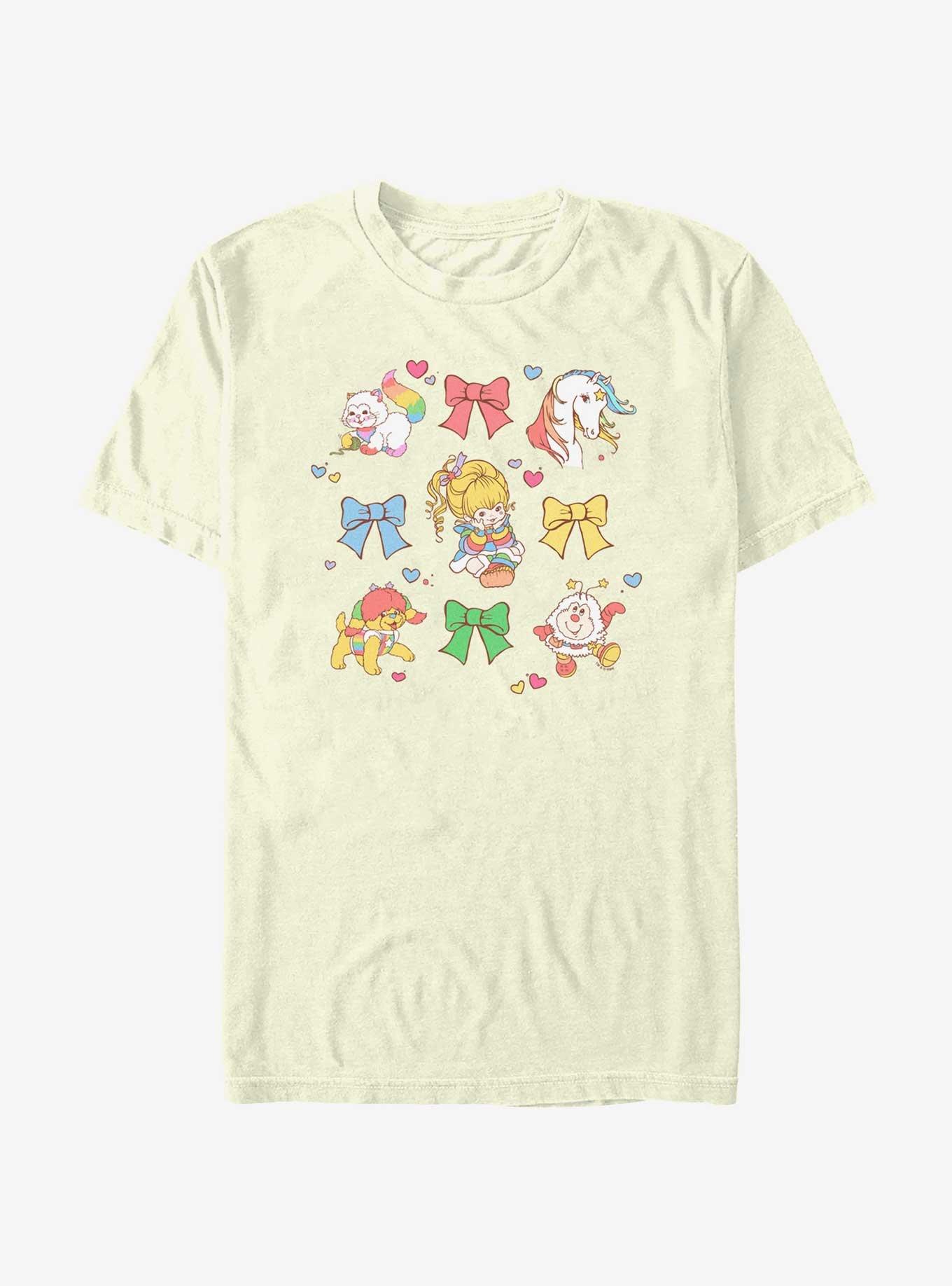 Rainbow Brite Cutie Bow Grid T-Shirt, , hi-res