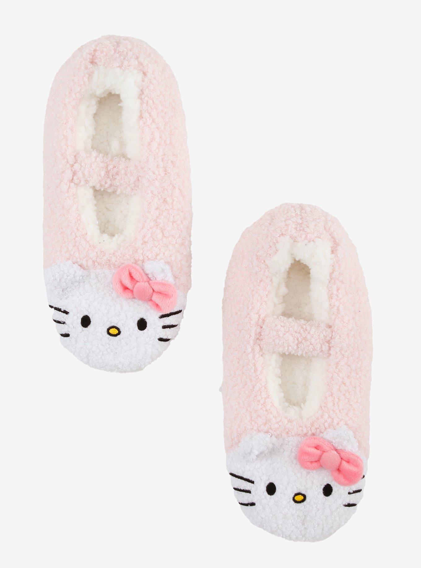Hello Kitty Mary Jane Cozy Slipper Socks, , hi-res