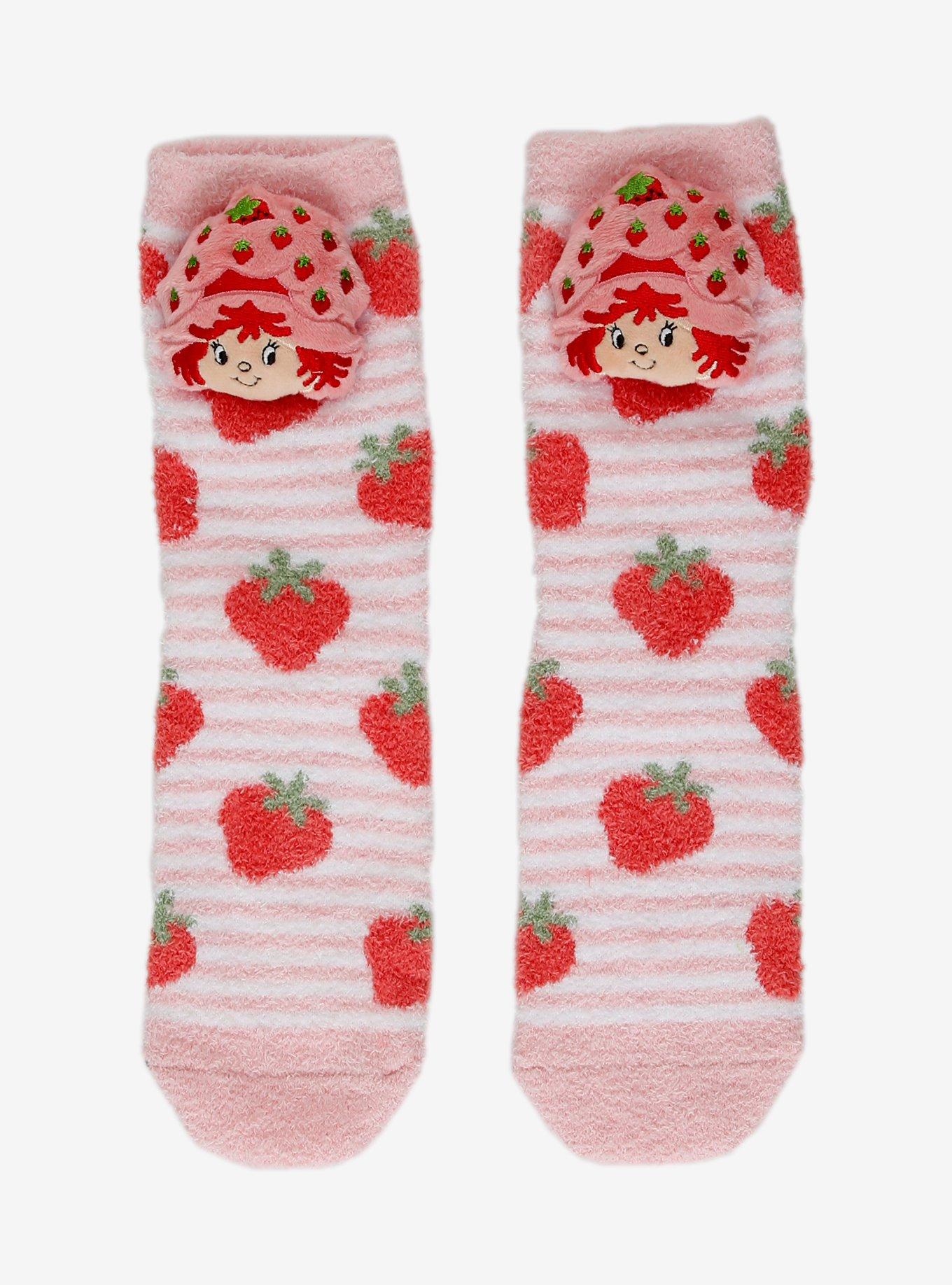 Strawberry Shortcake Plush Scented Cozy Socks, , hi-res