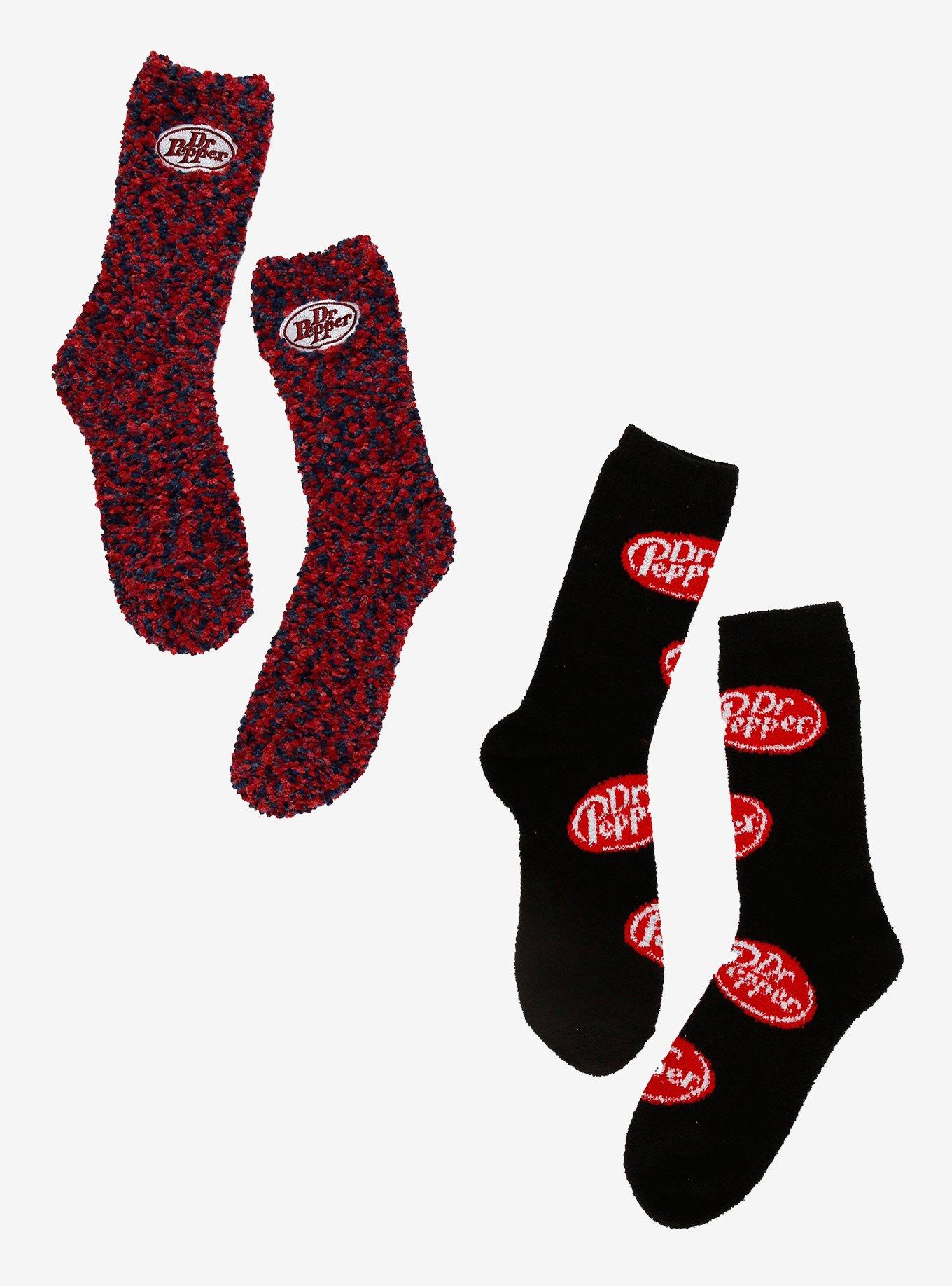 Dr. Pepper Cozy Socks 2 Pair, , hi-res