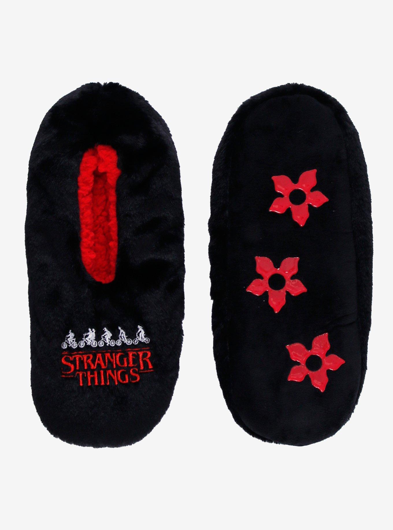 Stranger Things Hawkins Crew Cozy Slippers, , hi-res