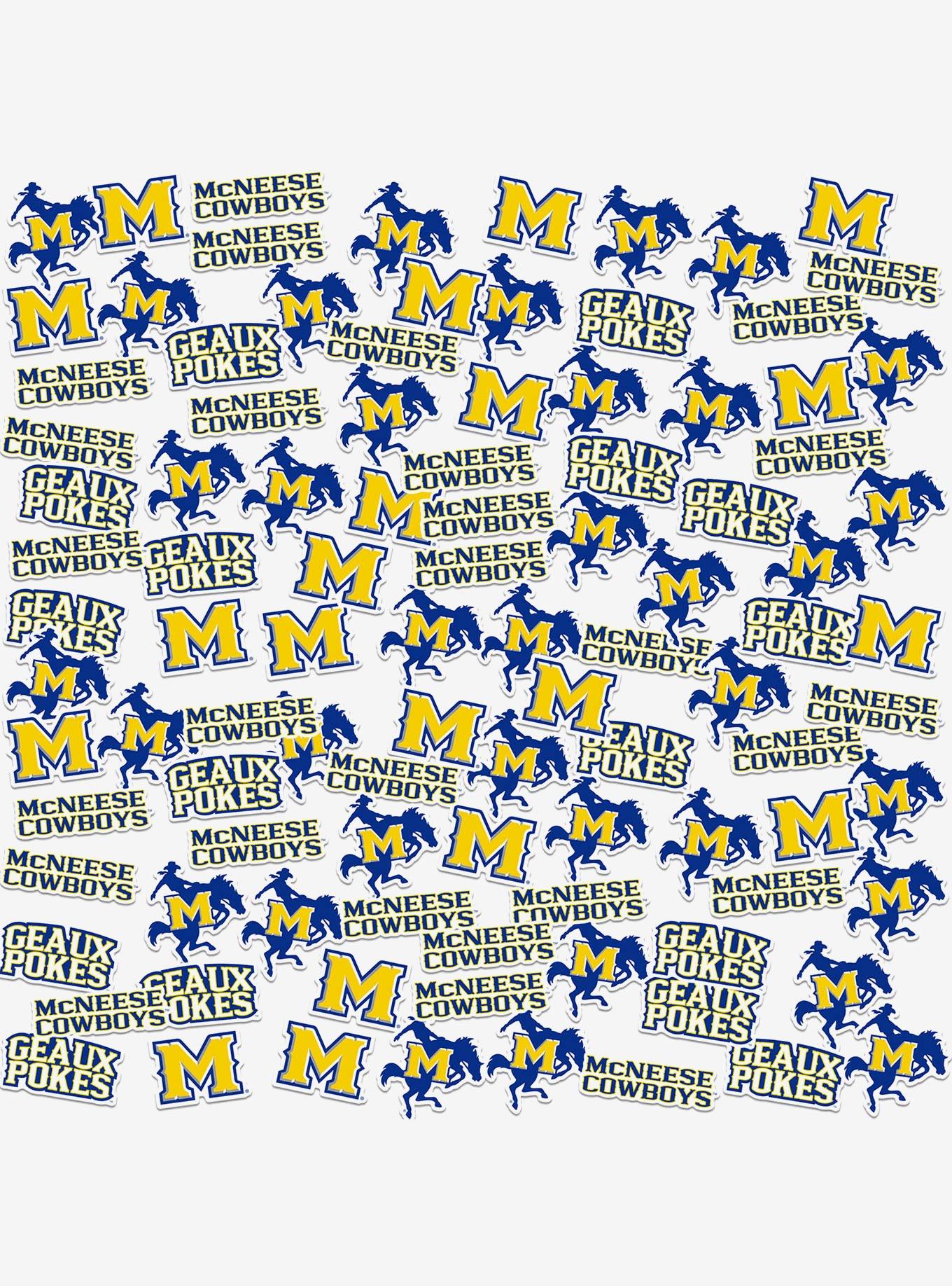 McNeese State University Cowboys 100Ct Sticker Pack, , hi-res