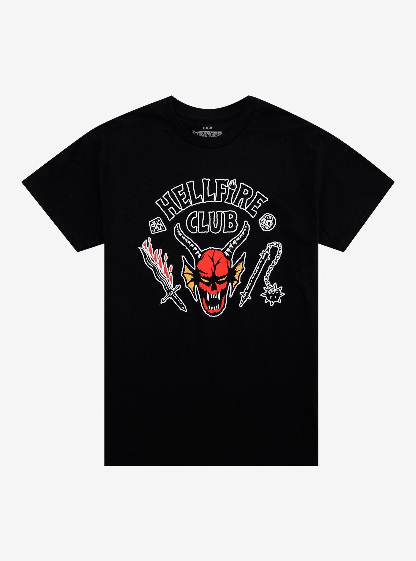 Stranger Things Hellfire Club Logo T-Shirt, , hi-res