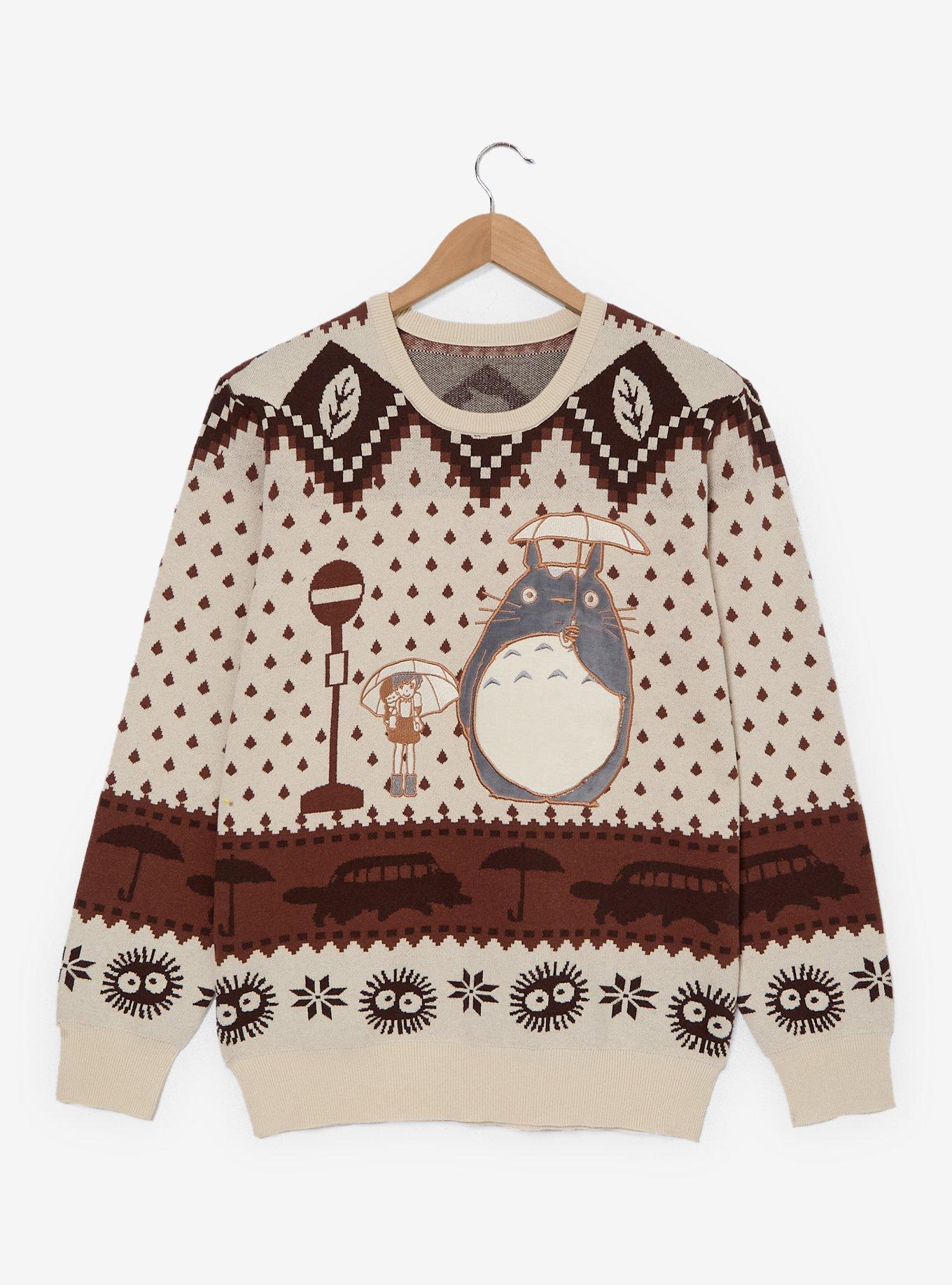 Studio Ghibli® My Neighbor Totoro Bus Stop Women's Holiday Sweater — BoxLunch Exclusive, , hi-res
