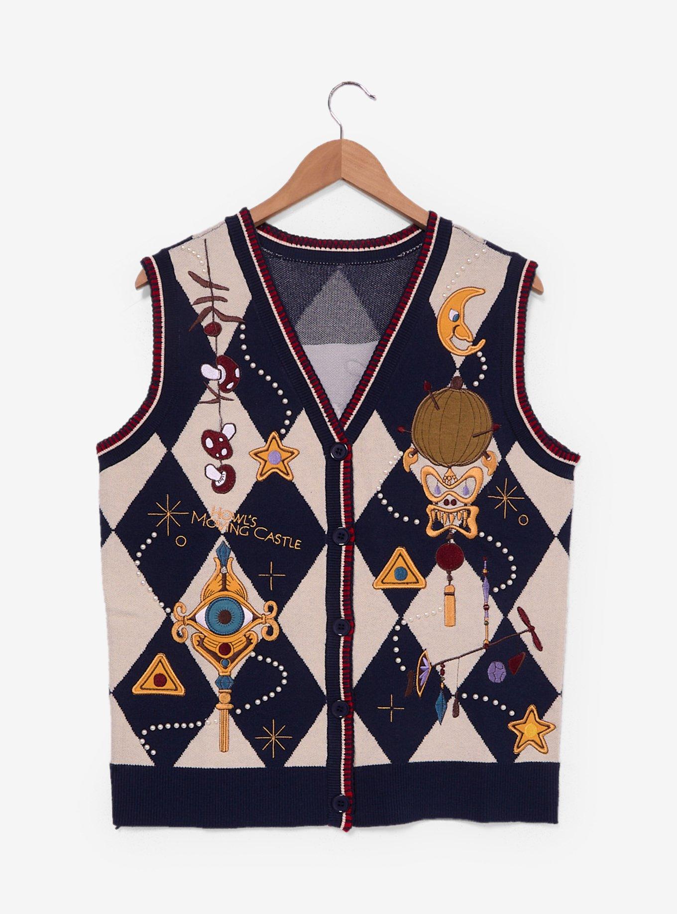 Studio Ghibli® Howl's Moving Castle Women's Sweater Vest — BoxLunch Exclusive, , hi-res