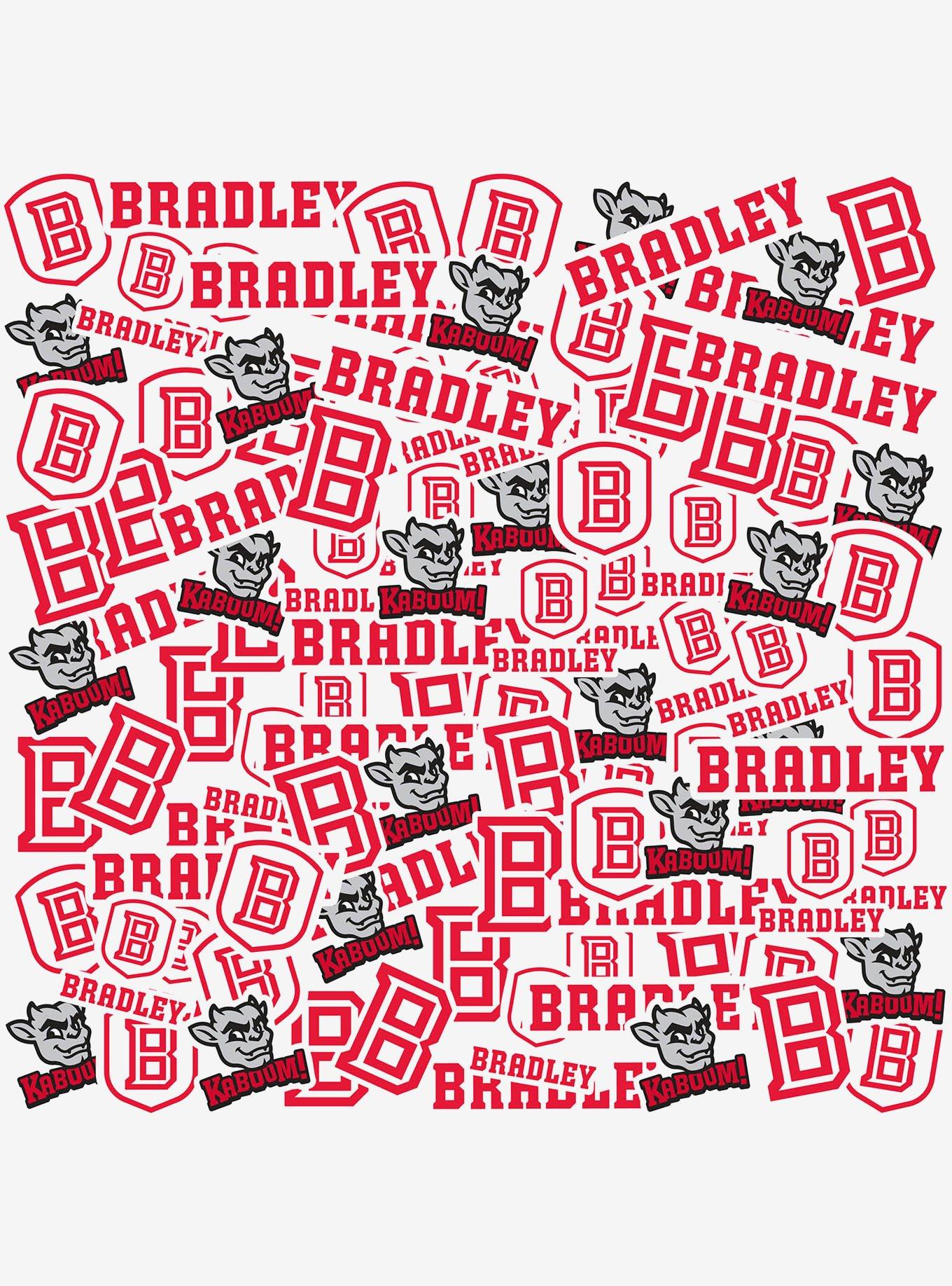 Bradley University 100Ct Sticker Pack, , hi-res
