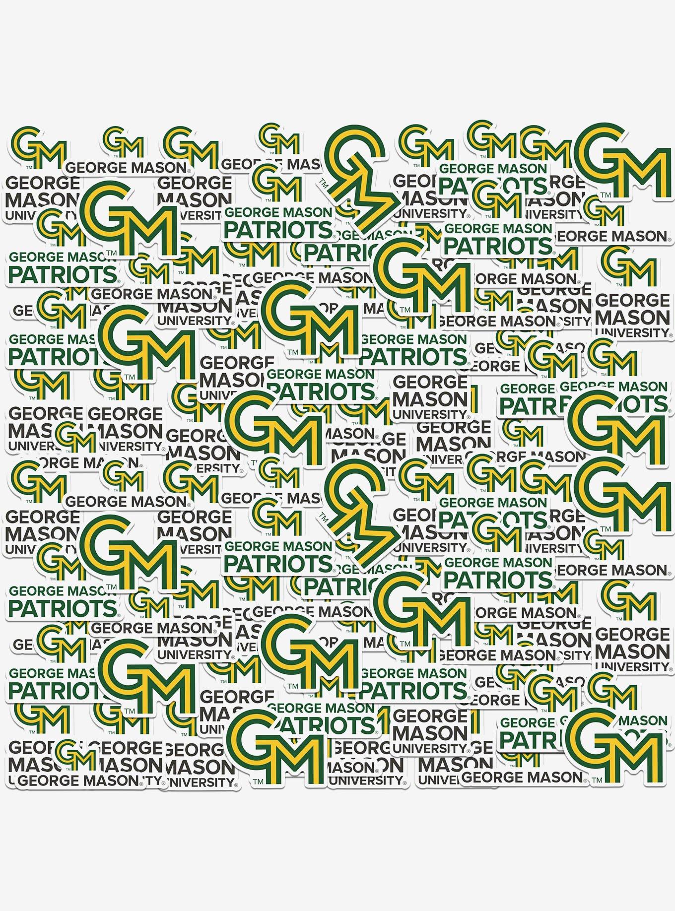 George Mason University Patriots 100Ct Sticker Pack, , hi-res