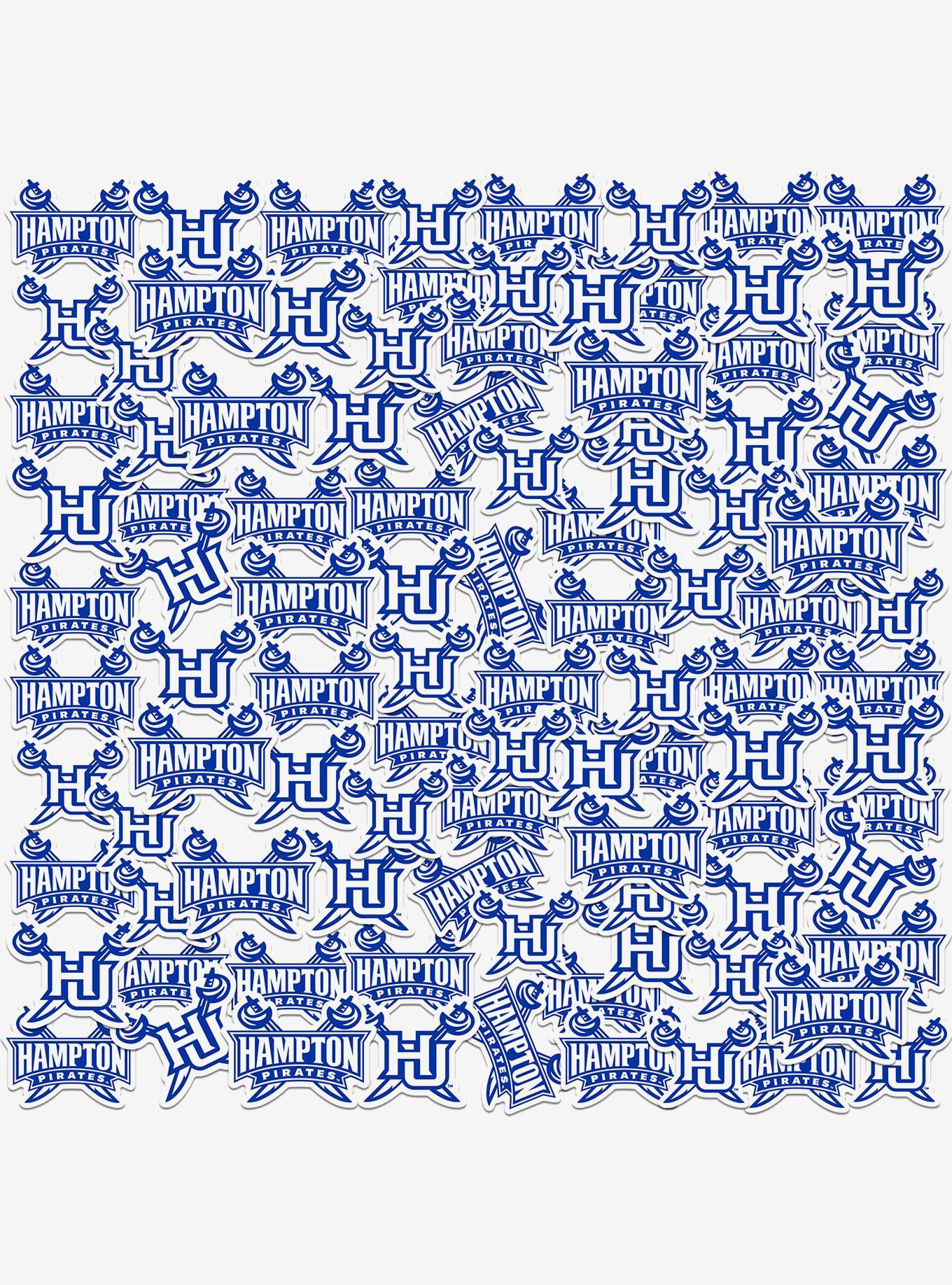 Hampton University 100Ct Sticker Pack, , hi-res
