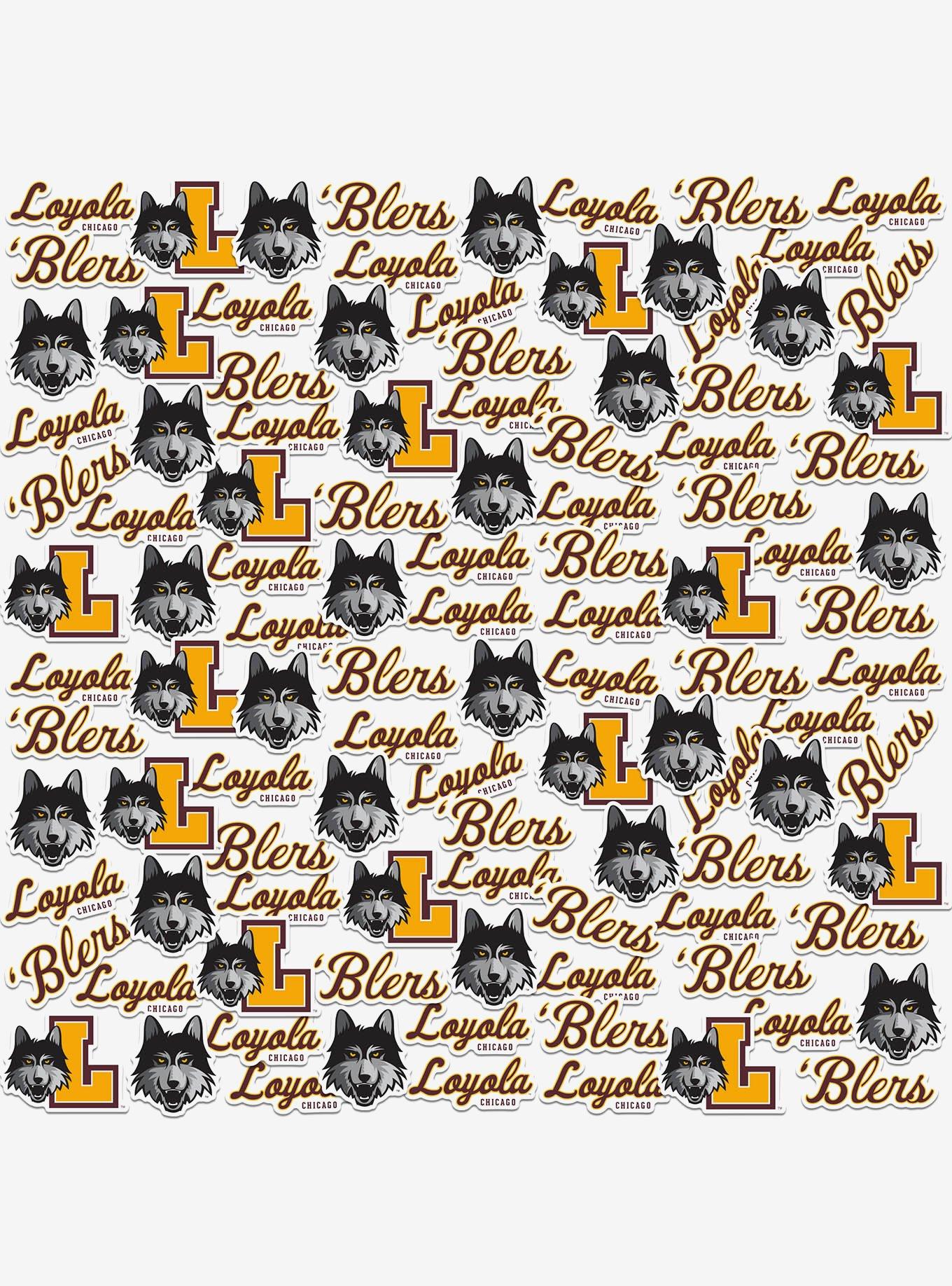 Loyola University Chicago 100Ct Sticker Pack, , hi-res