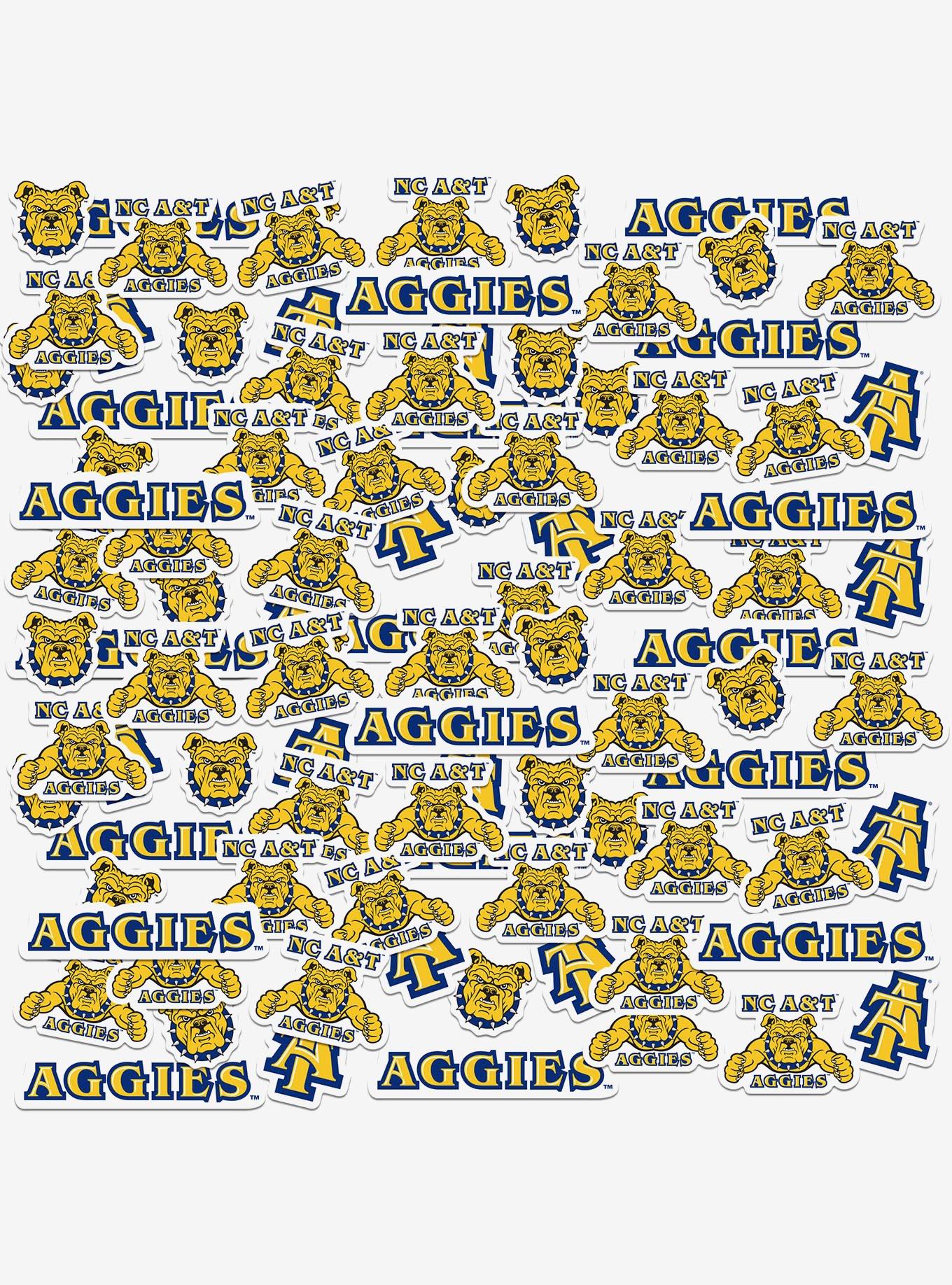 North Carolina A&T State University 100Ct Sticker Pack, , hi-res