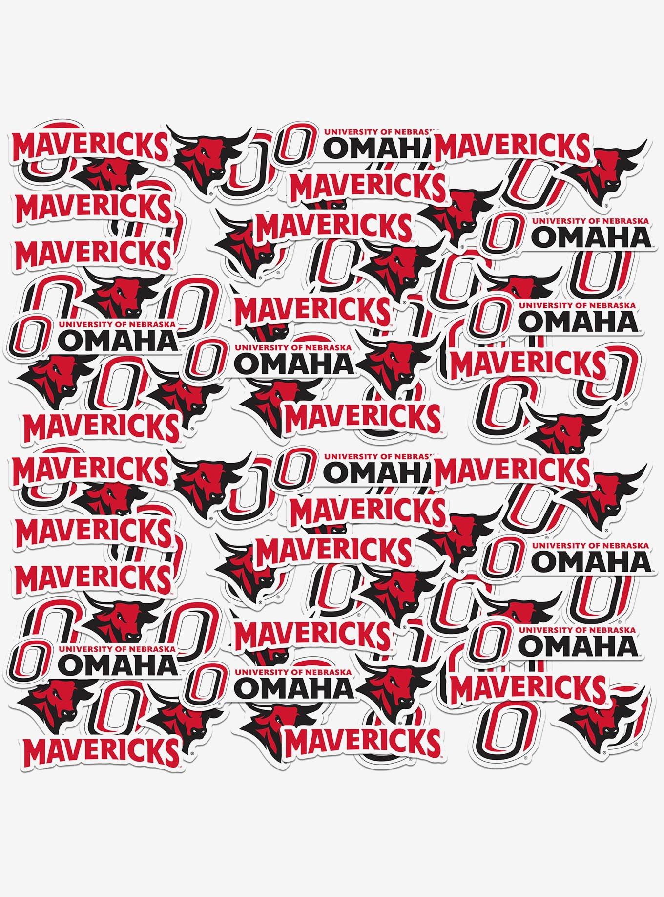 University Of Nebraska At Omaha Mavericks 100Ct Sticker Pack, , hi-res