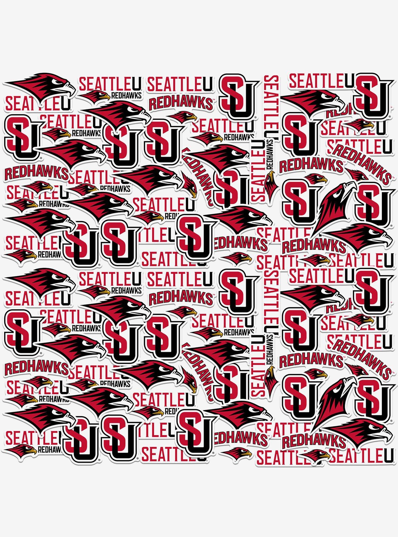 Seattle University Redhawks 100Ct Sticker Pack, , hi-res