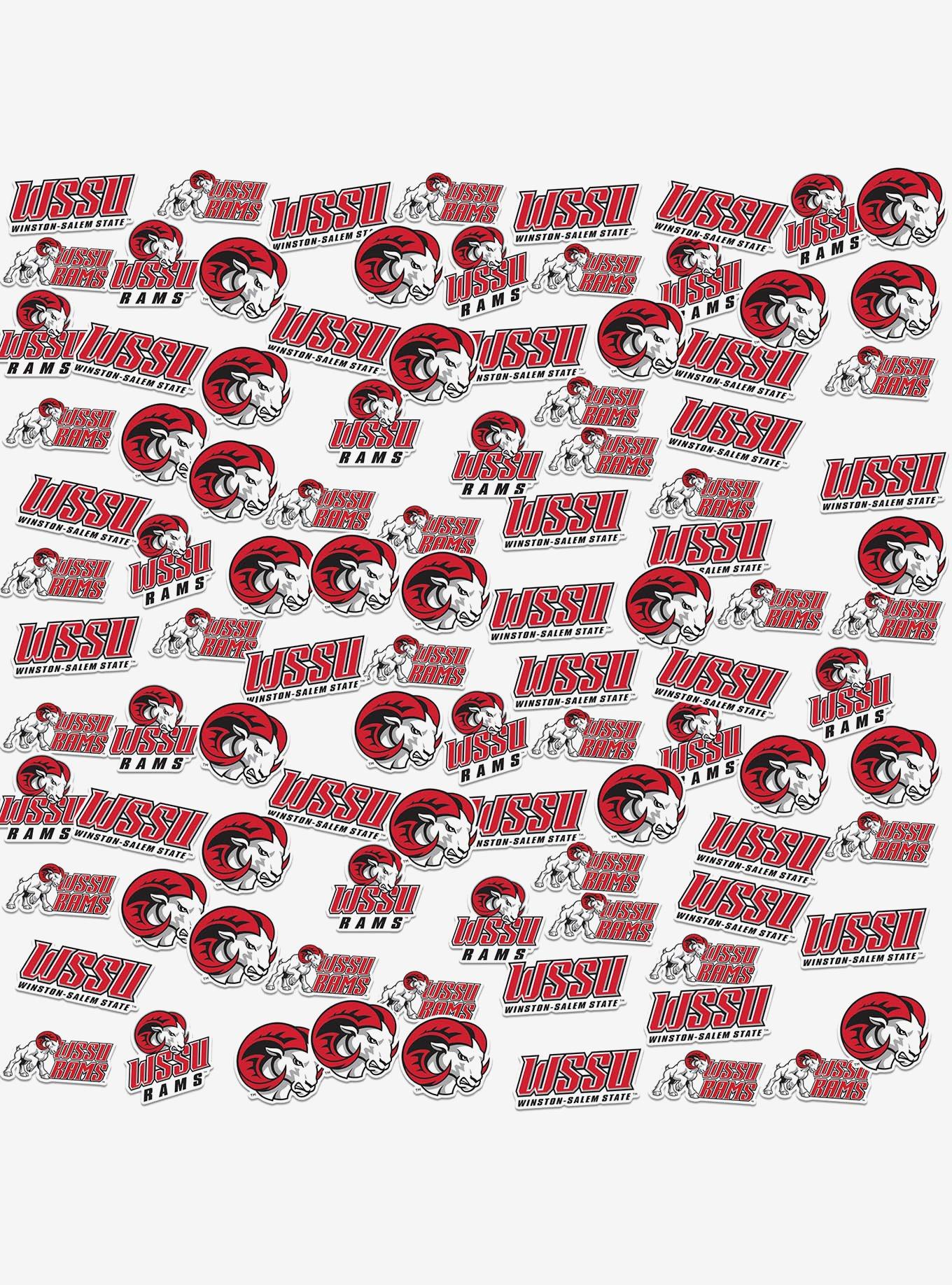 Winston-Salem State University 100Ct Sticker Pack, , hi-res
