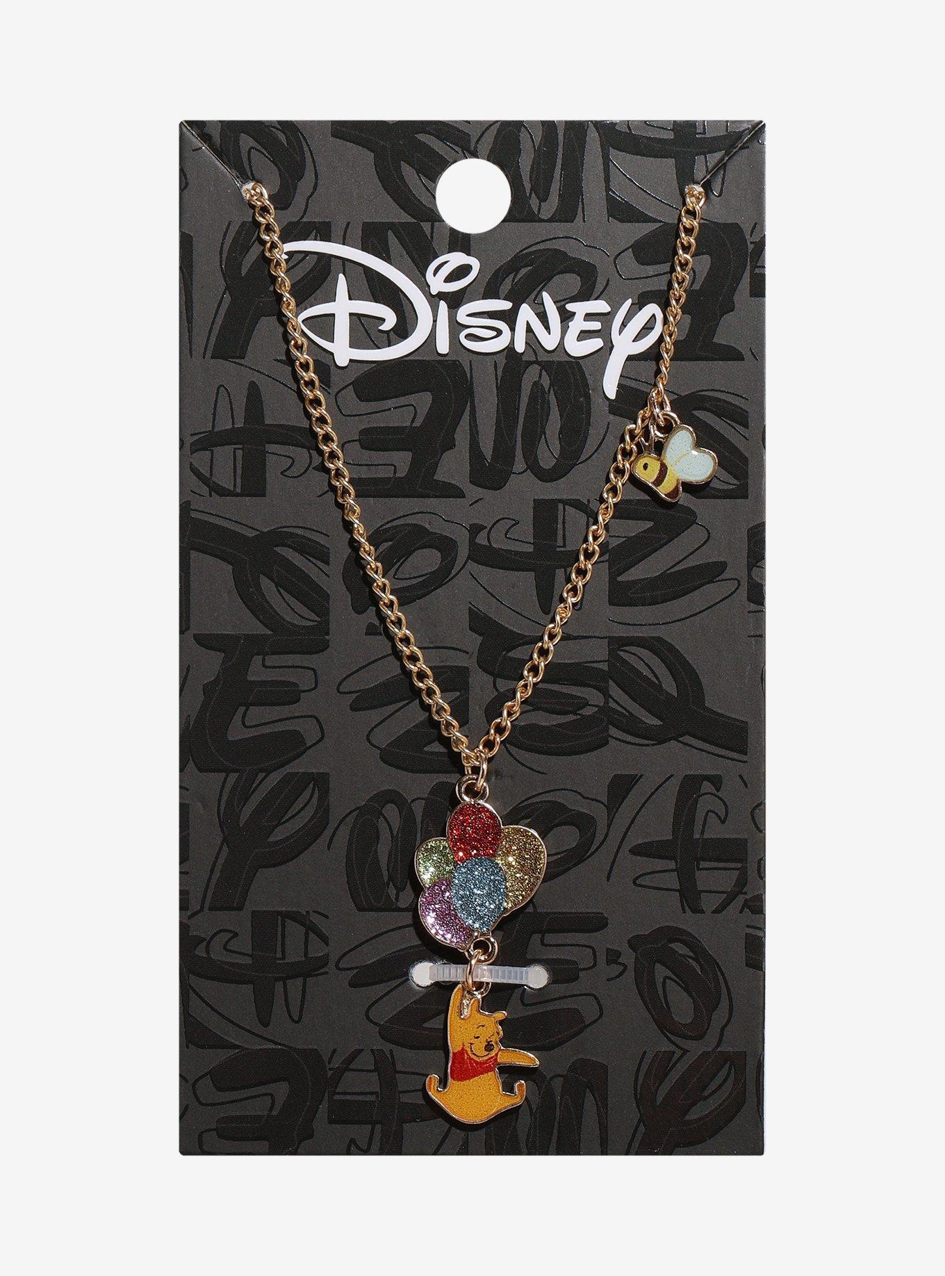 Disney Winnie The Pooh Balloon Pooh Necklace, , hi-res