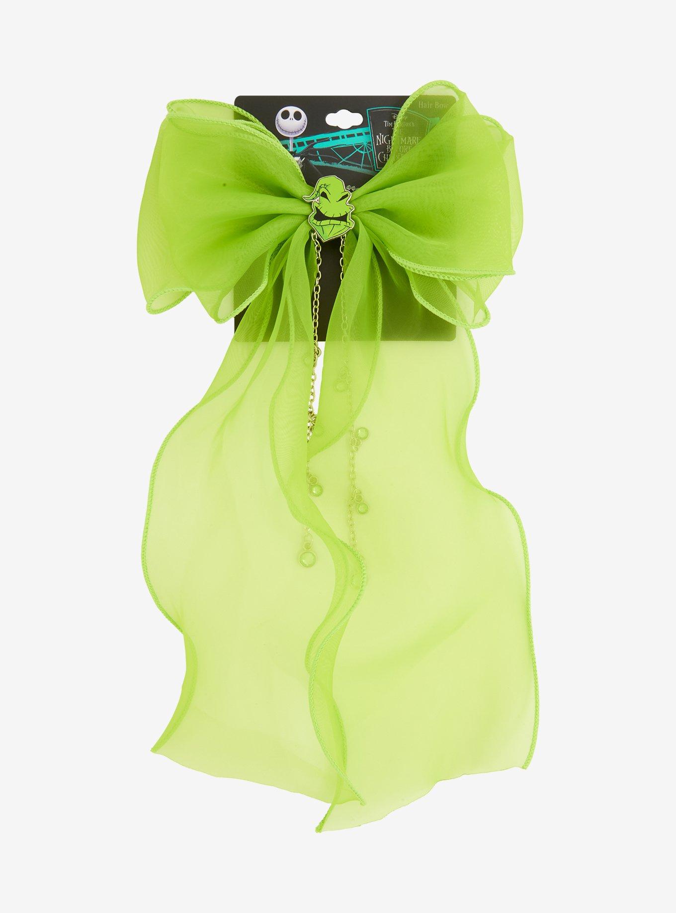 The Nightmare Before Christmas Oogie Boogie Organza Hair Bow, , hi-res