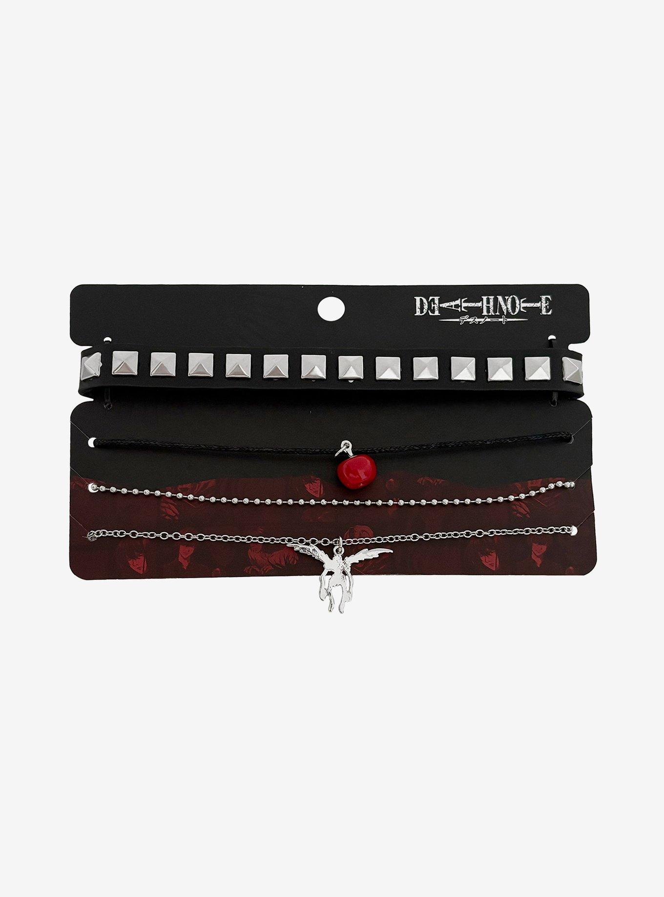 Death Note Ryuk Apple Necklace Set, , hi-res