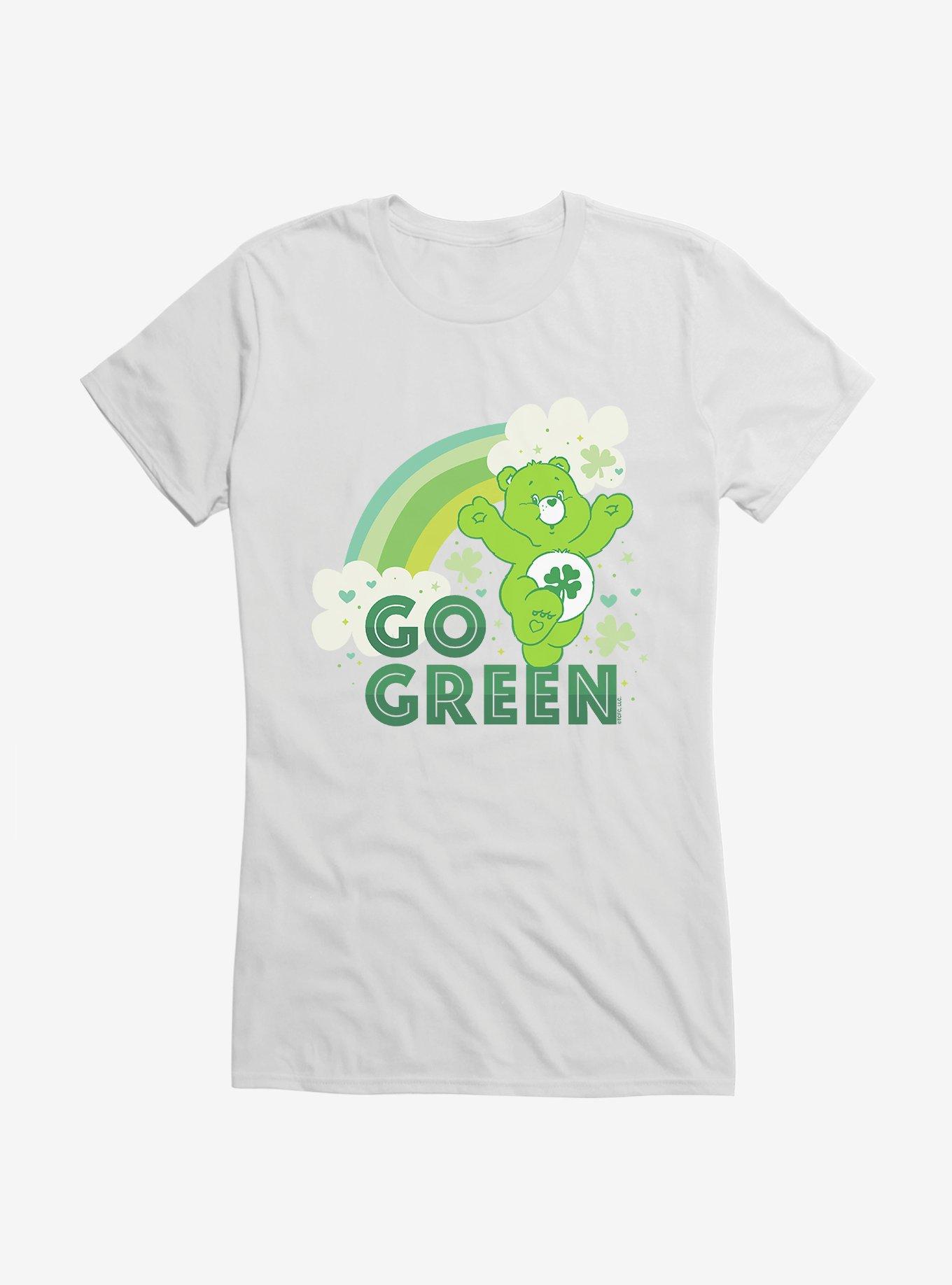 Care Bears Good Luck Bear Go Green Girls T-Shirt, , hi-res