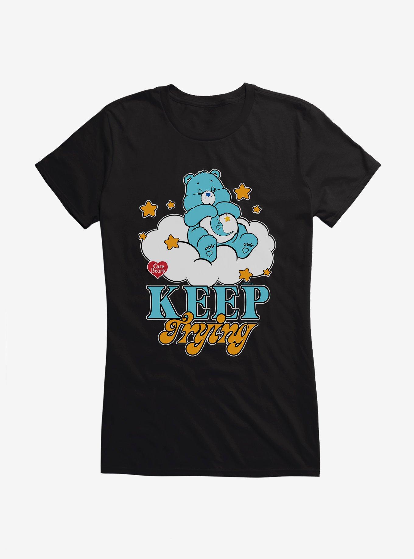 Care Bears Bedtime Bear Keep Trying Girls T-Shirt, , hi-res