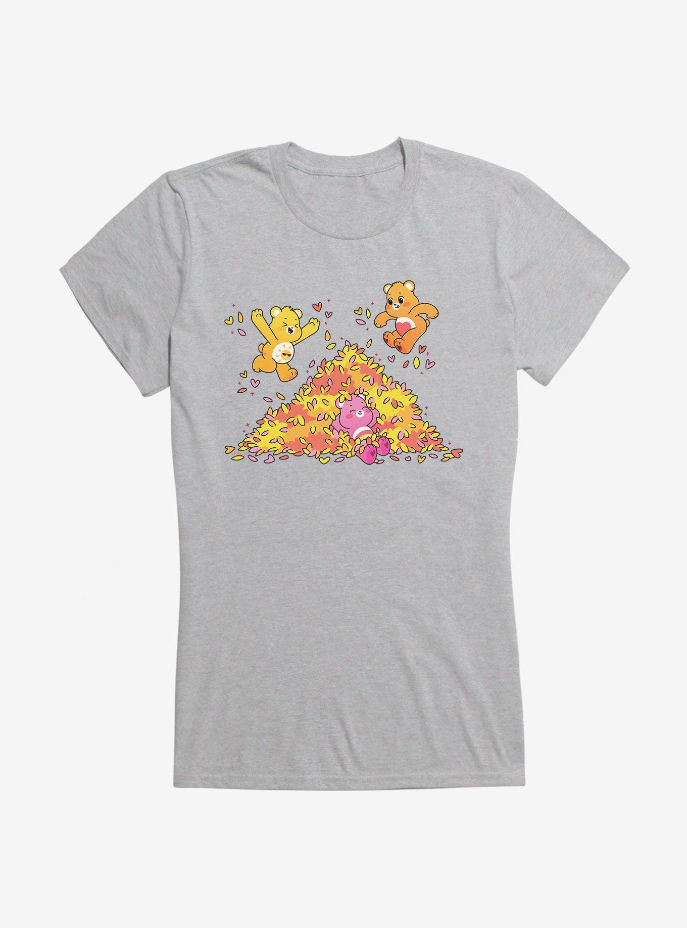 Care Bears Pile Of Leaves Girls T-Shirt, , hi-res