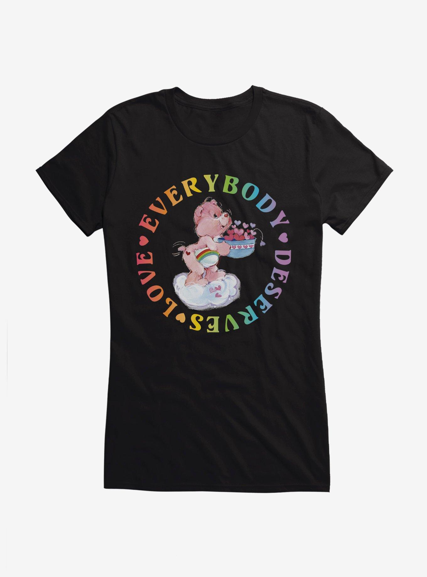 Care Bears Pride Cheer Bear Everybody Deserves Love T-Shirt, , hi-res