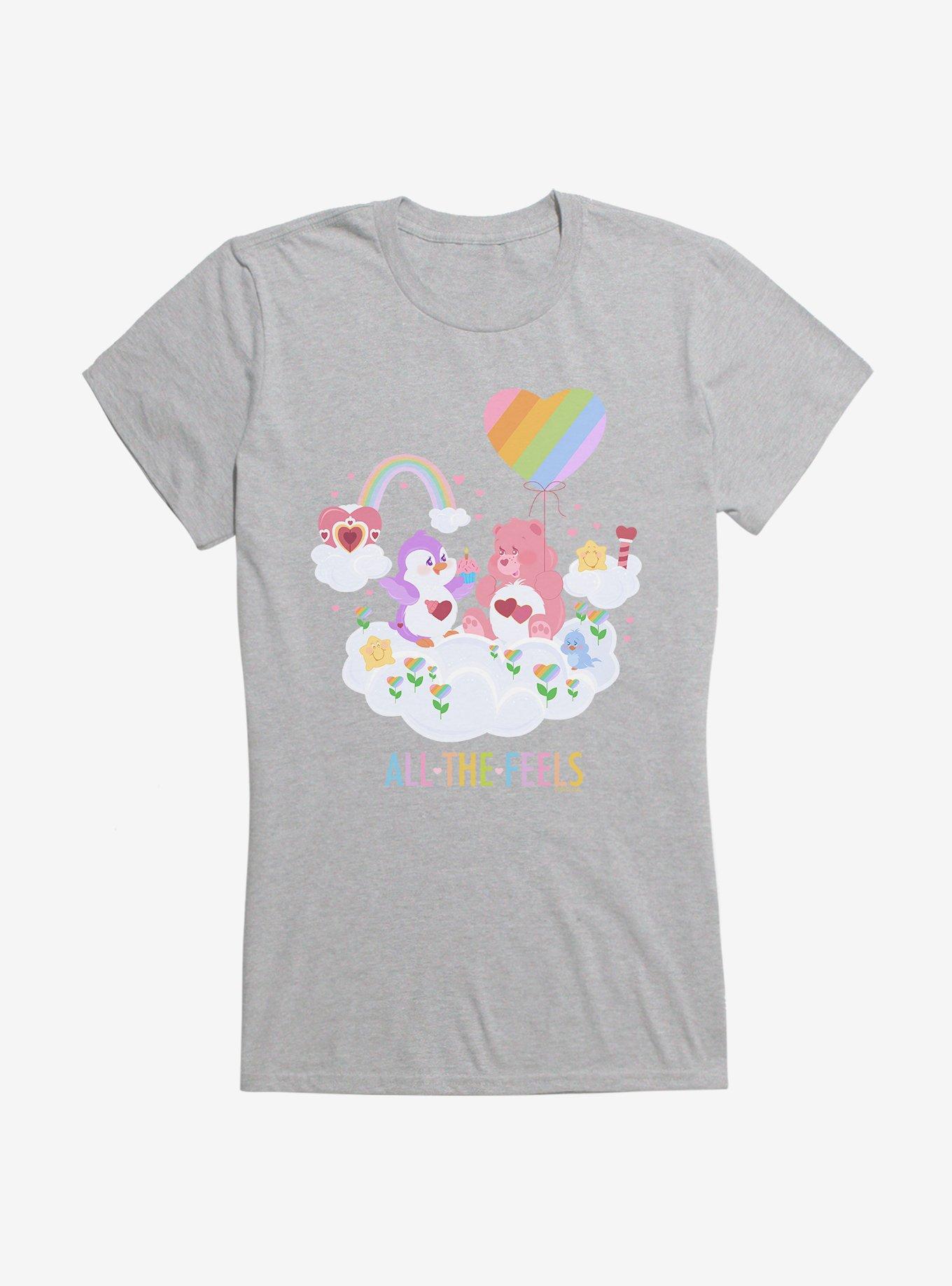 Care Bears All The Feels Heart Girls T-Shirt, , hi-res