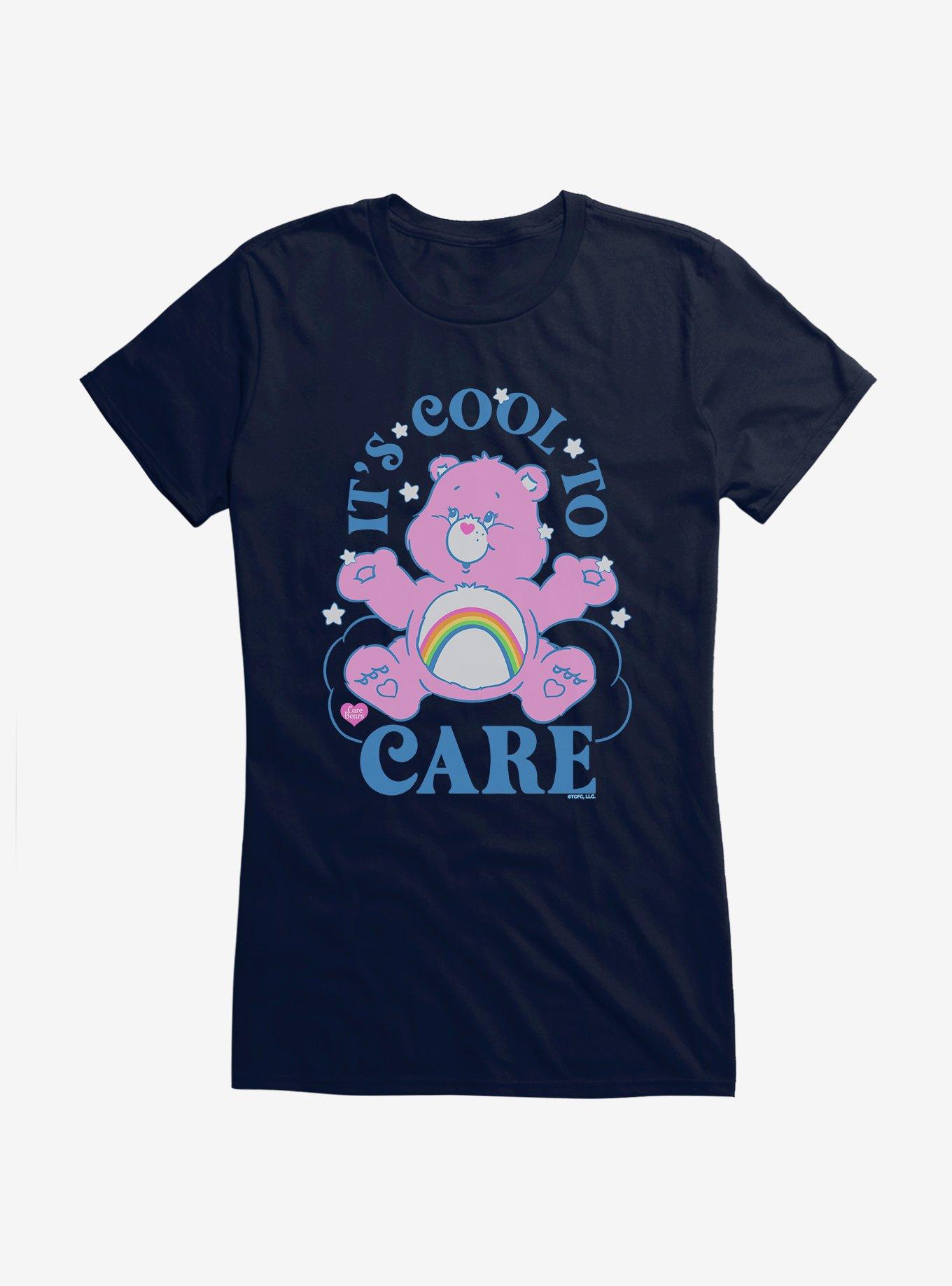 Care Bears Cheer Bear It's Cool To Care Girls T-Shirt, , hi-res