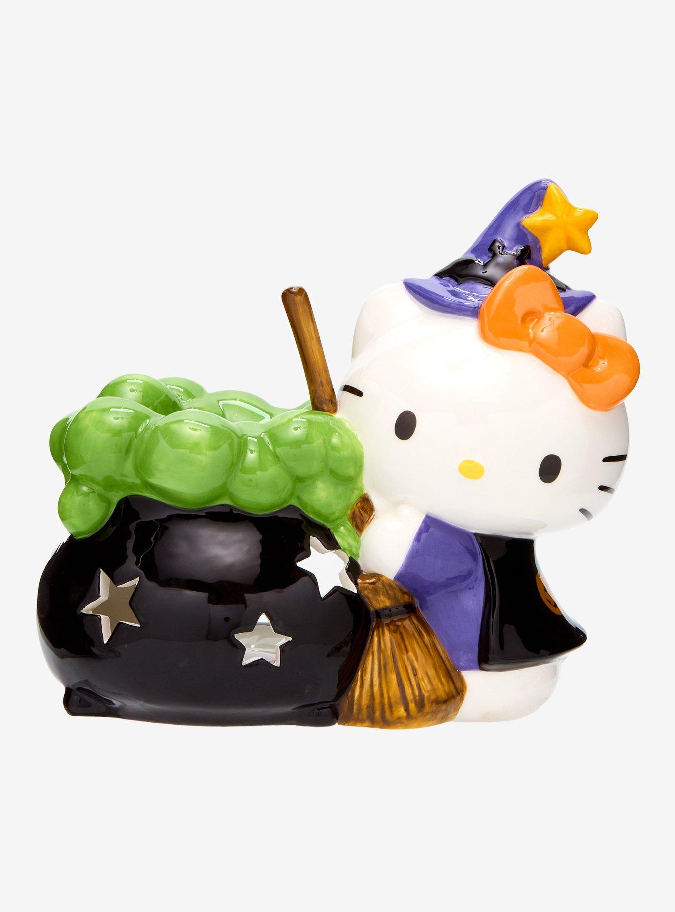 Sanrio Hello Kitty Witch Cauldron Tea Light Holder — BoxLunch Exclusive, , hi-res