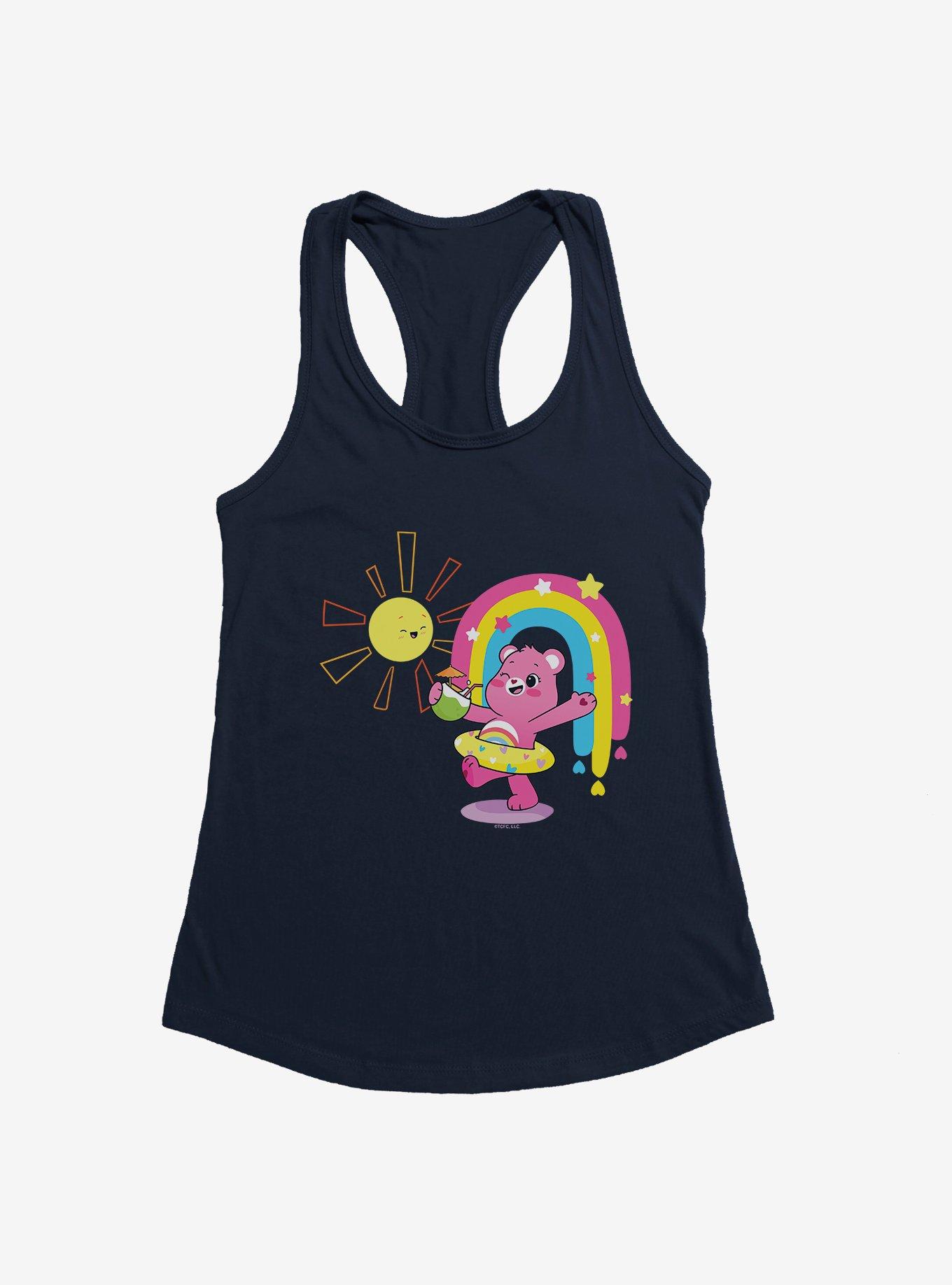 Care Bears Cheer Bear Summer Fun Girls Tank, MIDNIGHT NAVY, hi-res