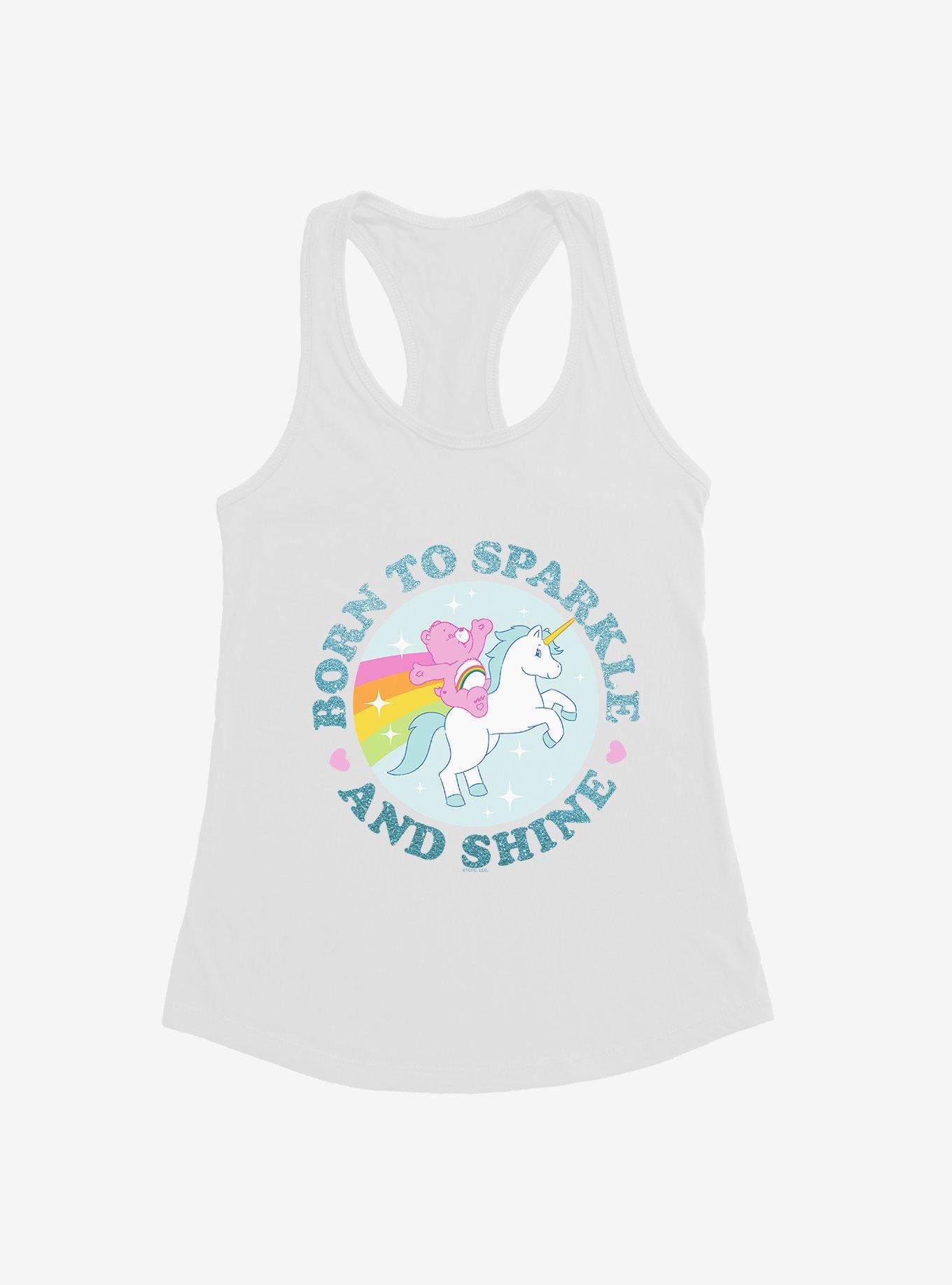 Care Bears Cheer Born To Sparkle And Shine Girls Tank, , hi-res