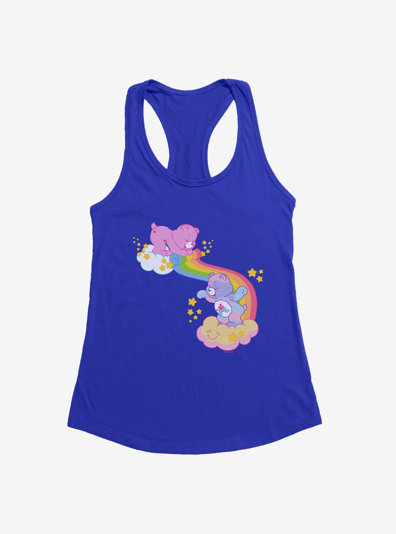 Care Bears Rainbow Roll Up Girls Tank, ROYAL, hi-res