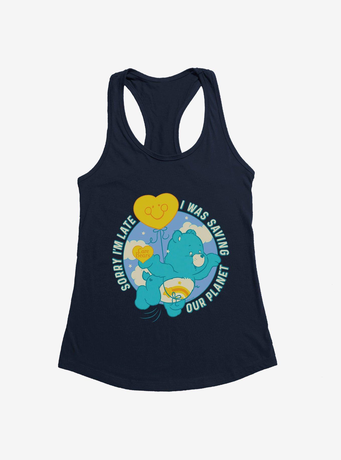 Care Bears Wish Bear Saving Our Planet Girls Tank, MIDNIGHT NAVY, hi-res