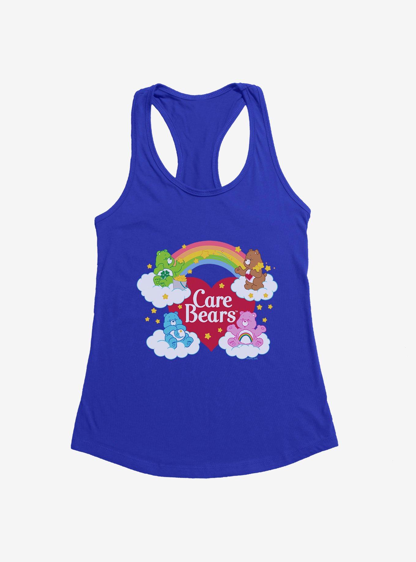Care Bears Title Logo Girls Tank, , hi-res