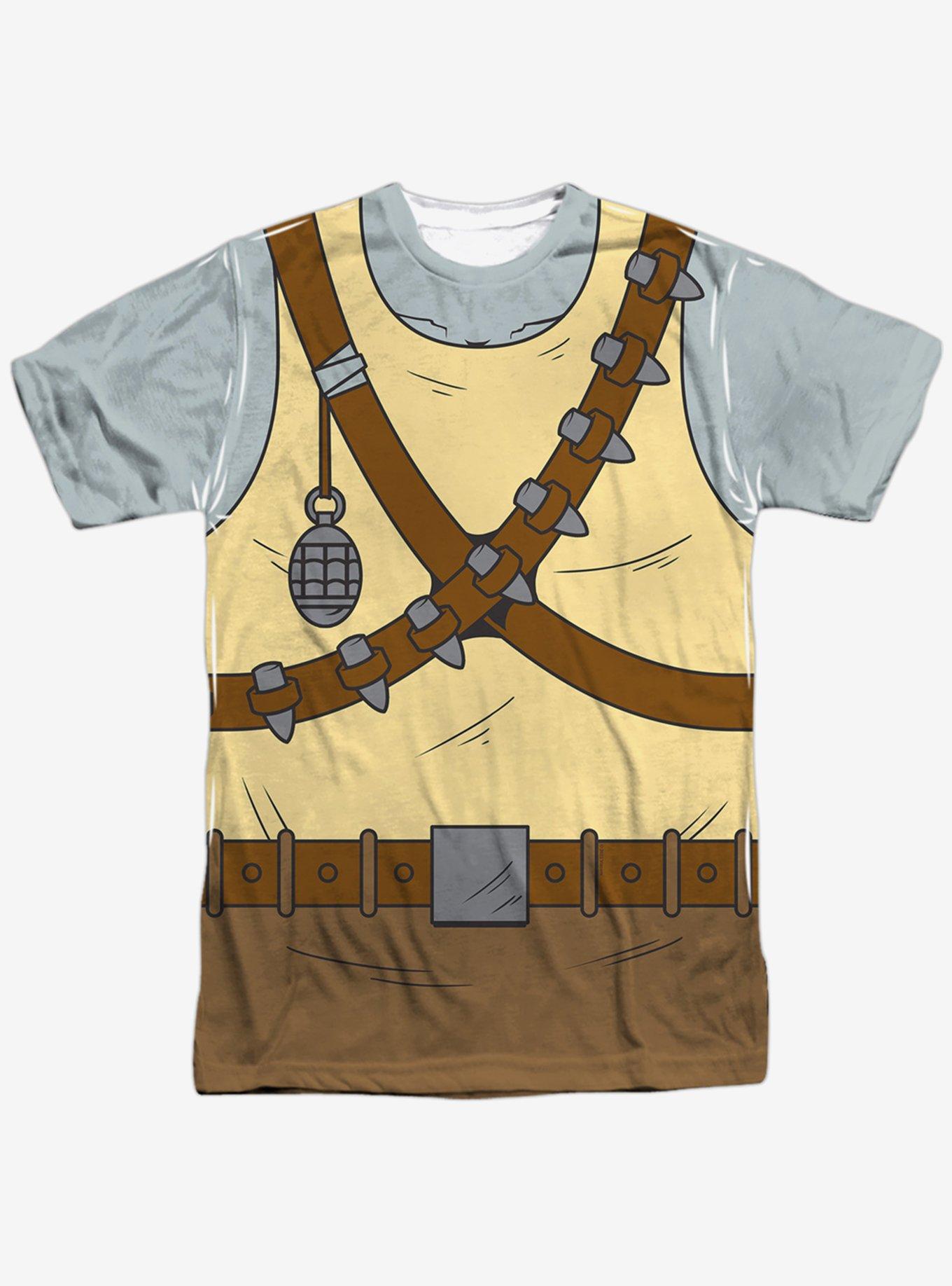 Teenage Mutant Ninja Turtles Rocksteady Costume Sublimated T-Shirt, , hi-res