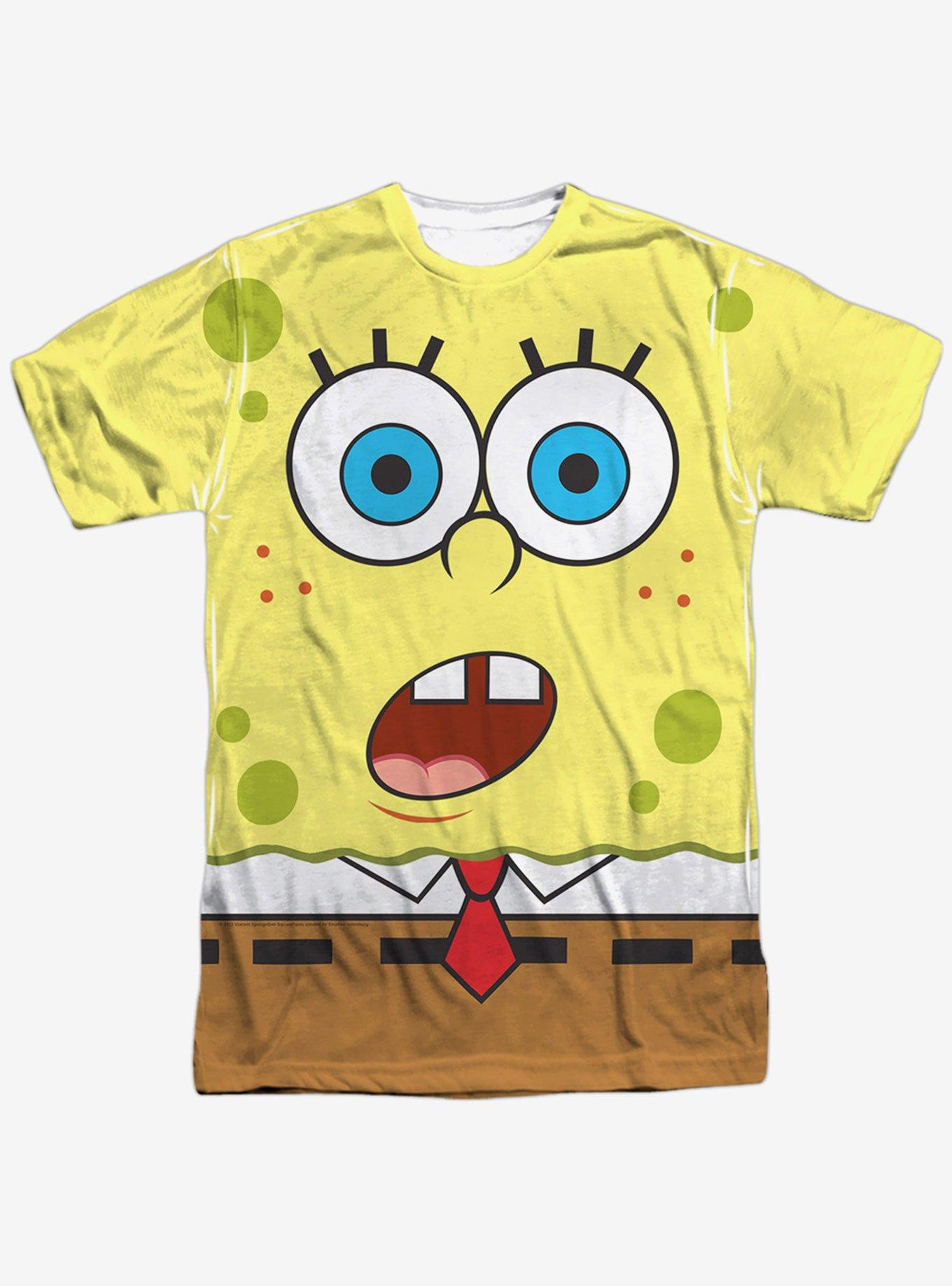 SpongeBob SquarePants Surprise Face Sublimated T-Shirt, , hi-res