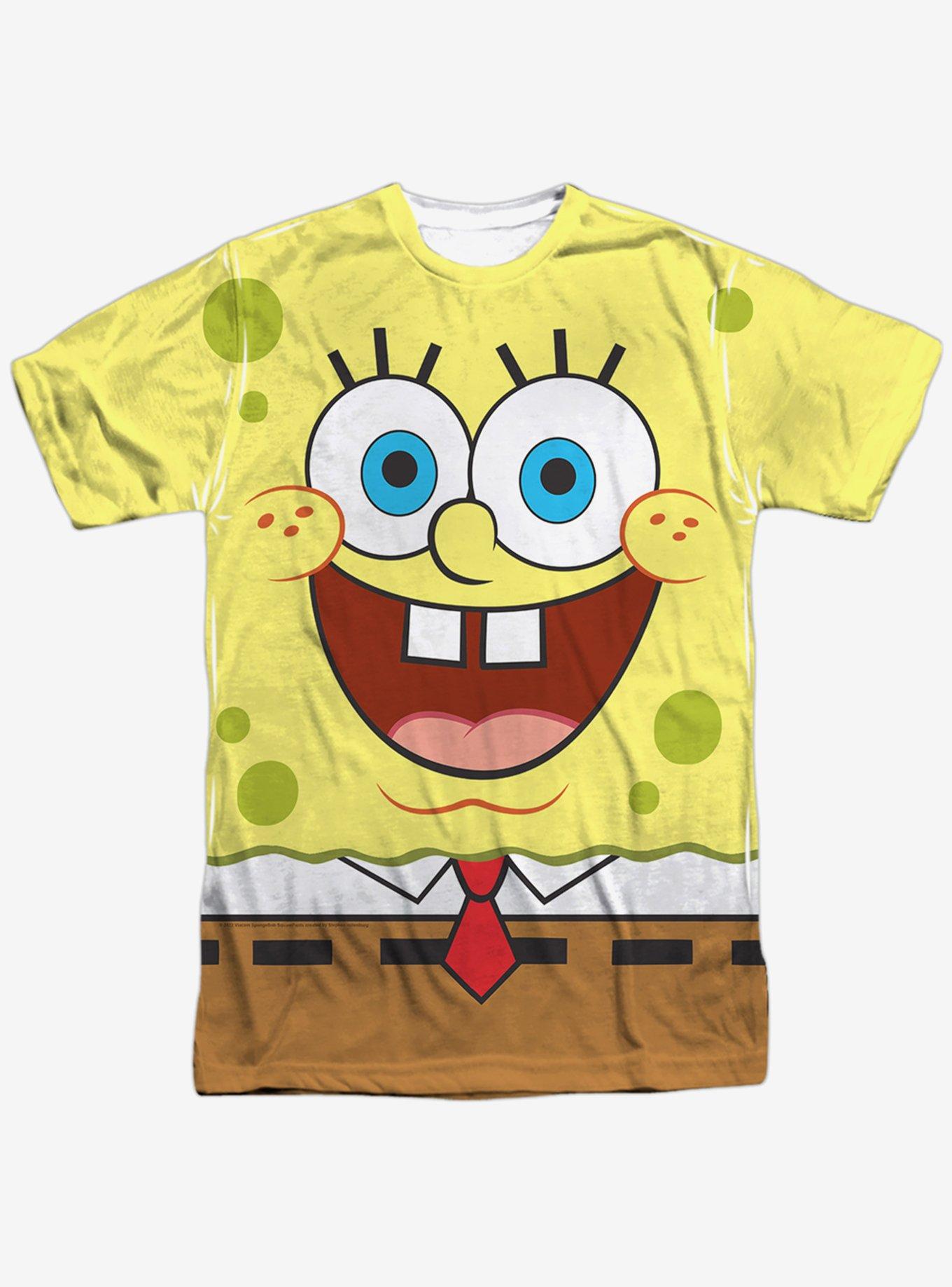 SpongeBob SquarePants Goofy Face Sublimated T-Shirt, , hi-res